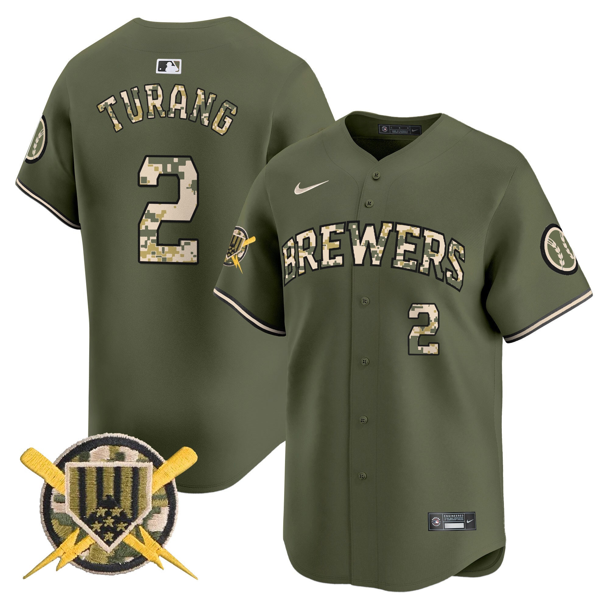 Men’s Milwaukee Armed Forces Day Vapor Premier Limited Jersey