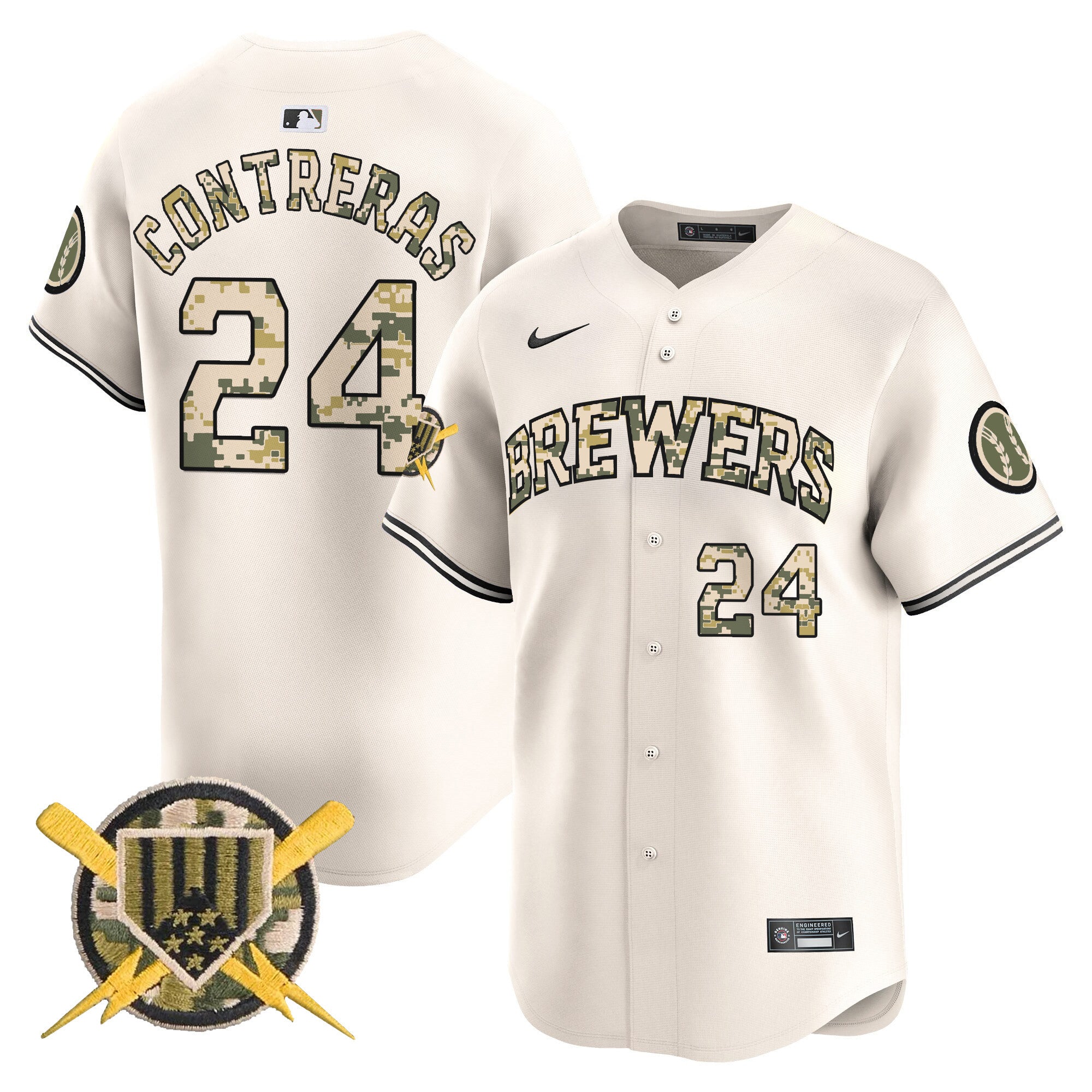 Men’s Milwaukee Armed Forces Day Vapor Premier Limited Jersey