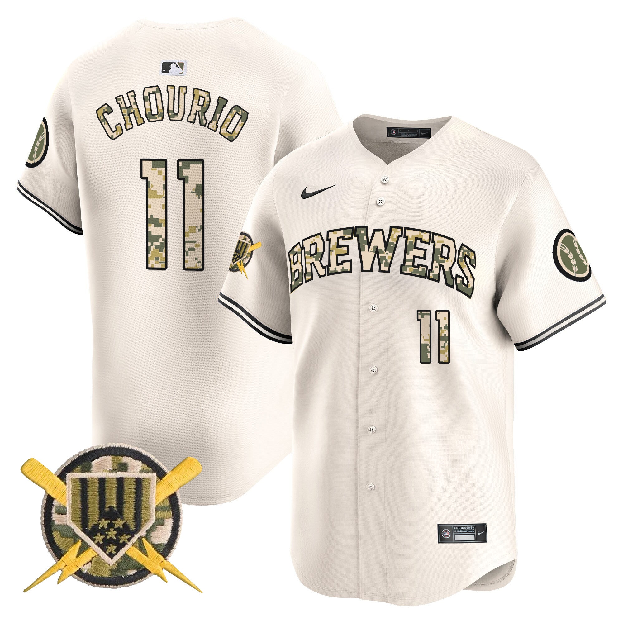 Men’s Milwaukee Armed Forces Day Vapor Premier Limited Jersey