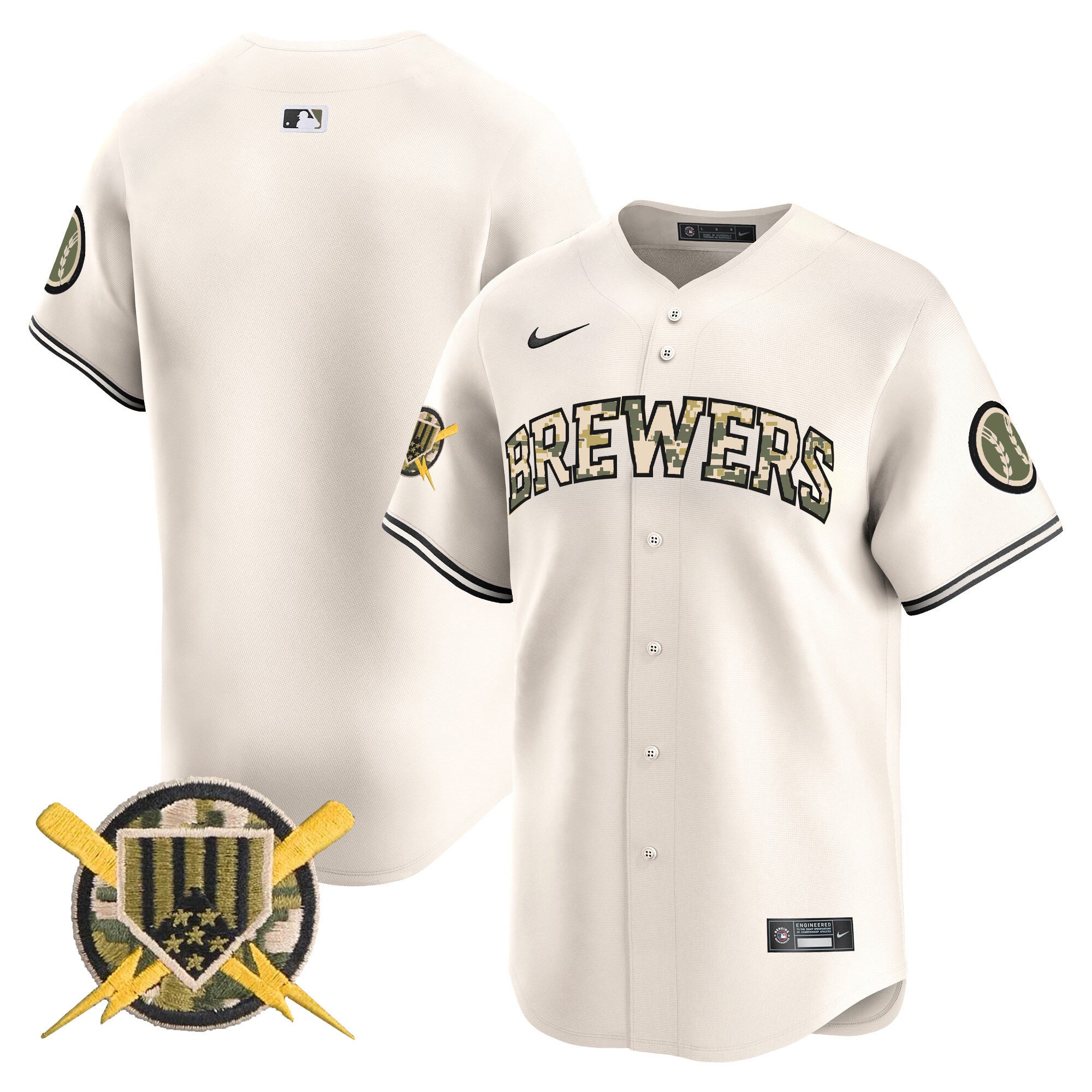 Men’s Milwaukee Armed Forces Day Vapor Premier Limited Jersey