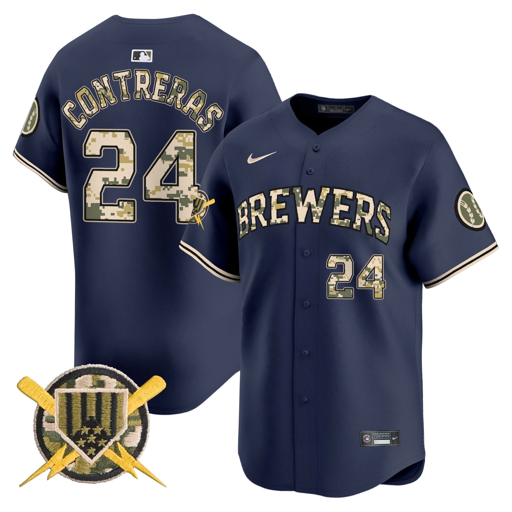 Men’s Milwaukee Armed Forces Day Vapor Premier Limited Jersey