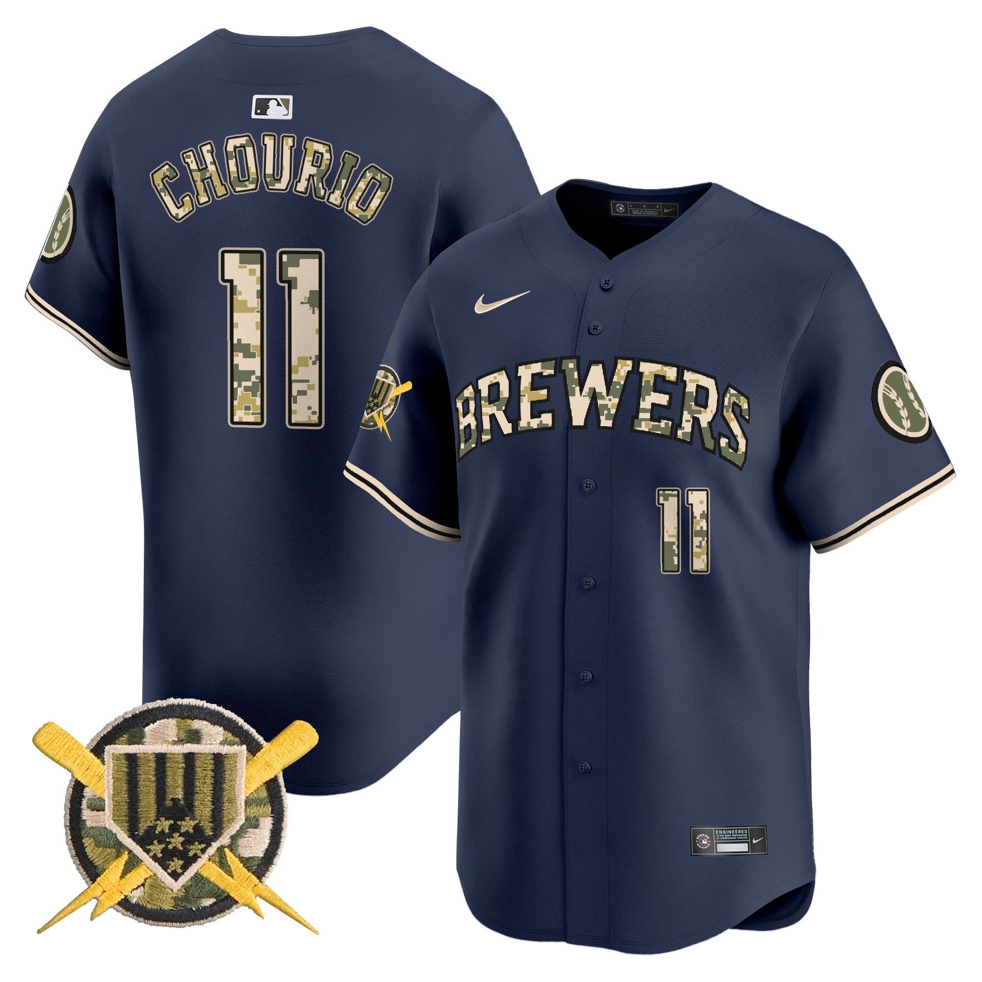 Men’s Milwaukee Armed Forces Day Vapor Premier Limited Jersey