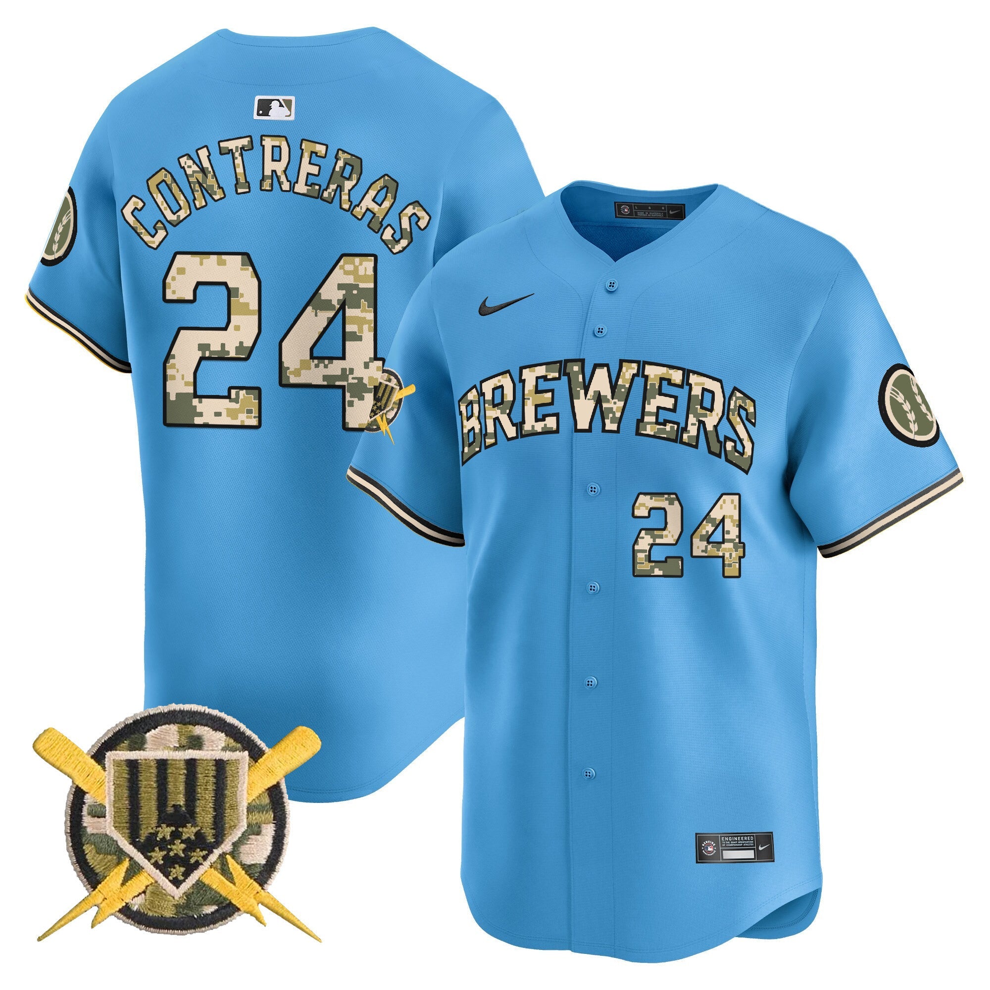Men’s Milwaukee Armed Forces Day Vapor Premier Limited Jersey