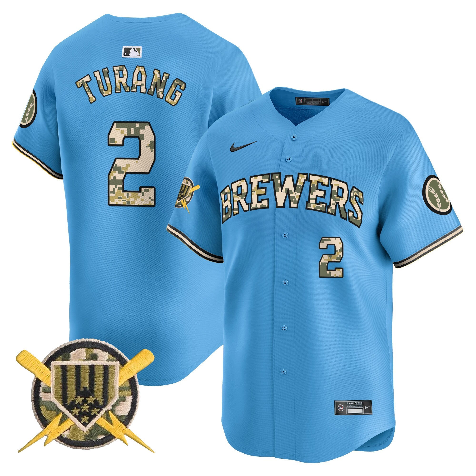Men’s Milwaukee Armed Forces Day Vapor Premier Limited Jersey