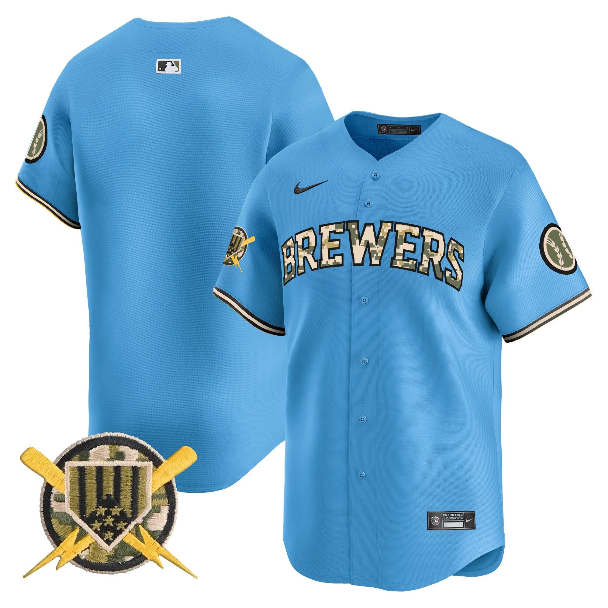 Men’s Milwaukee Armed Forces Day Vapor Premier Limited Jersey