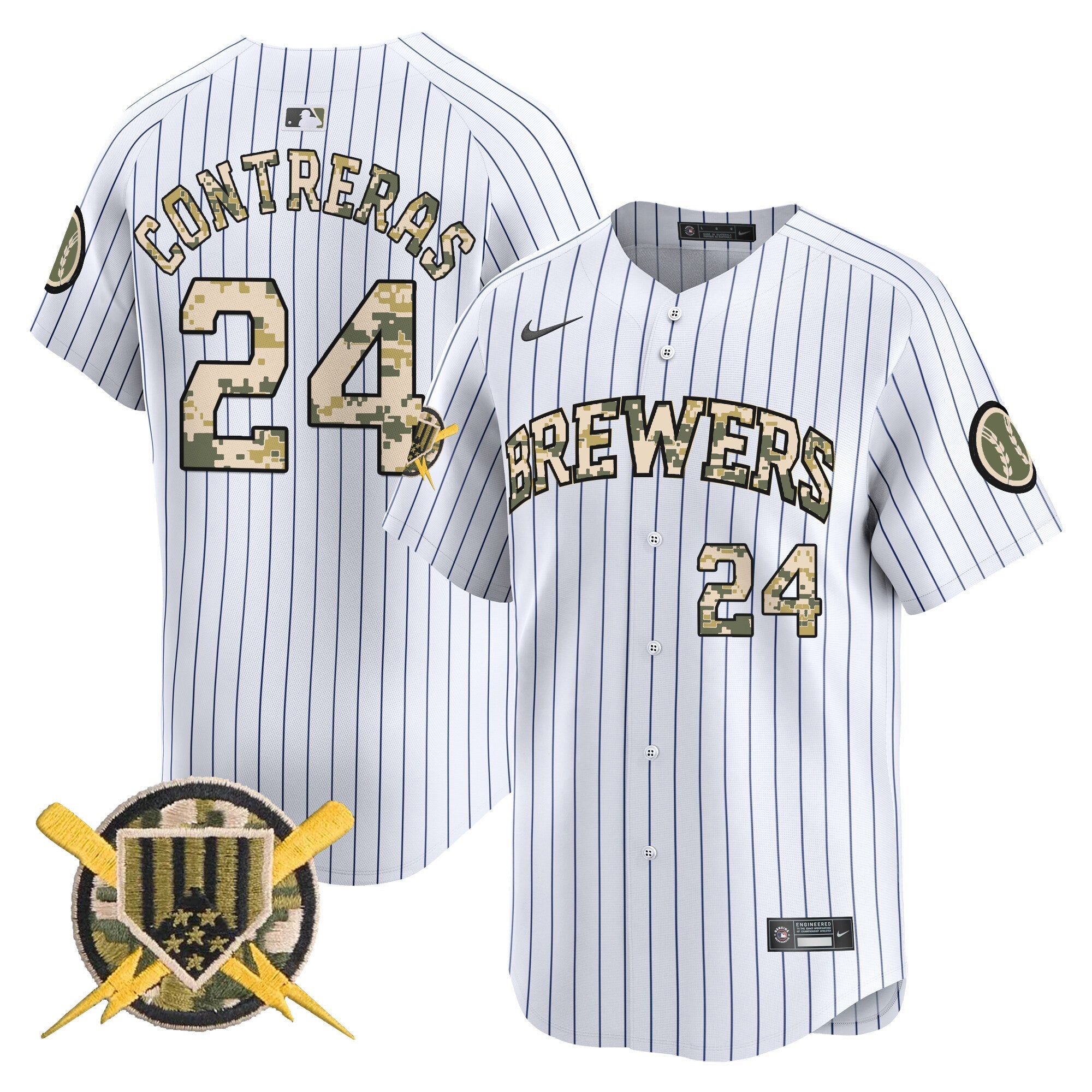 Men’s Milwaukee Armed Forces Day Vapor Premier Limited Jersey