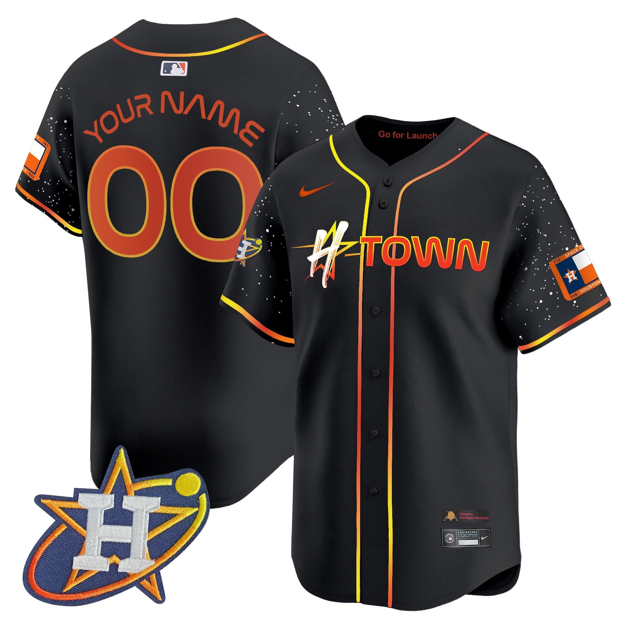 2024 Space City H-Town Vapor Premier Limited Custom Jersey