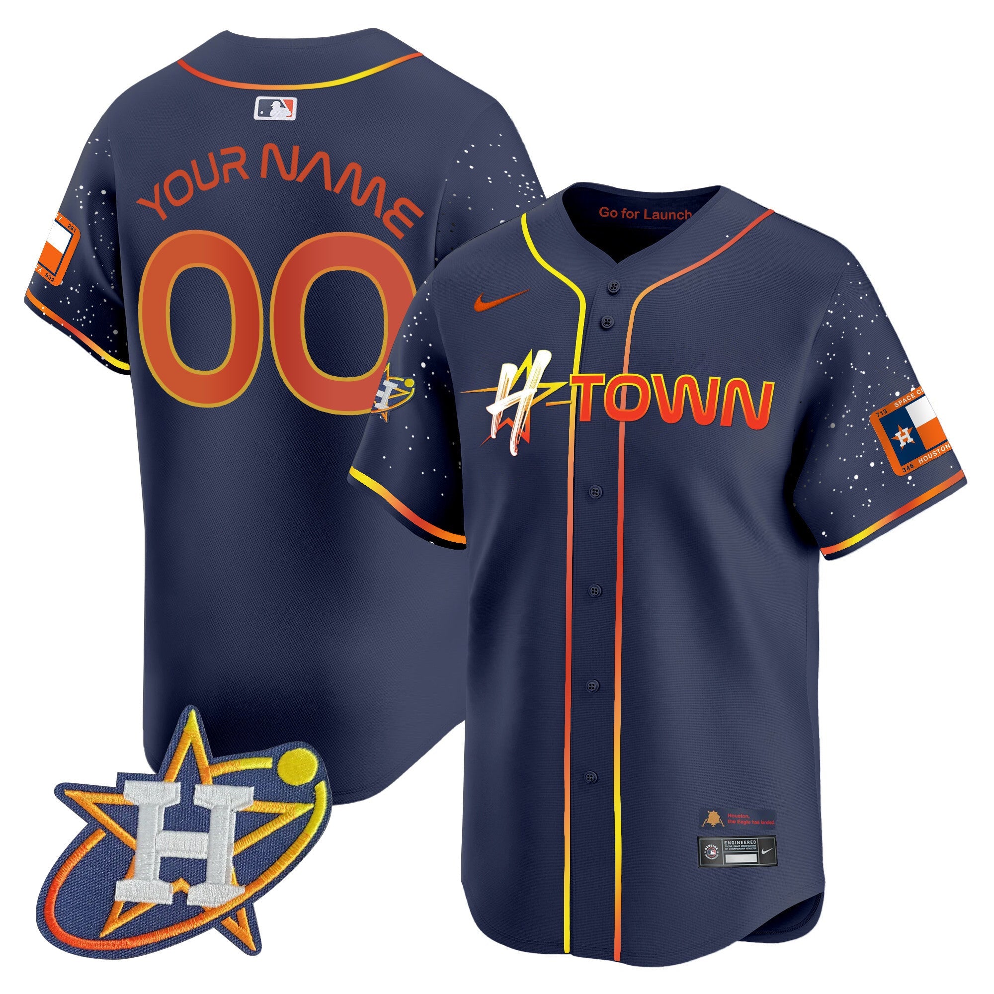 2024 Space City H-Town Vapor Premier Limited Custom Jersey