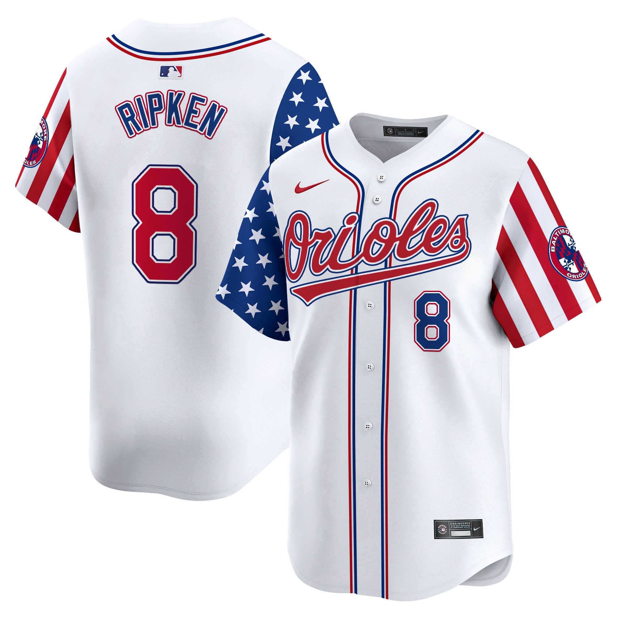 Men’s Baltimore 2025 Independence Day Vapor Premier Limited Jersey
