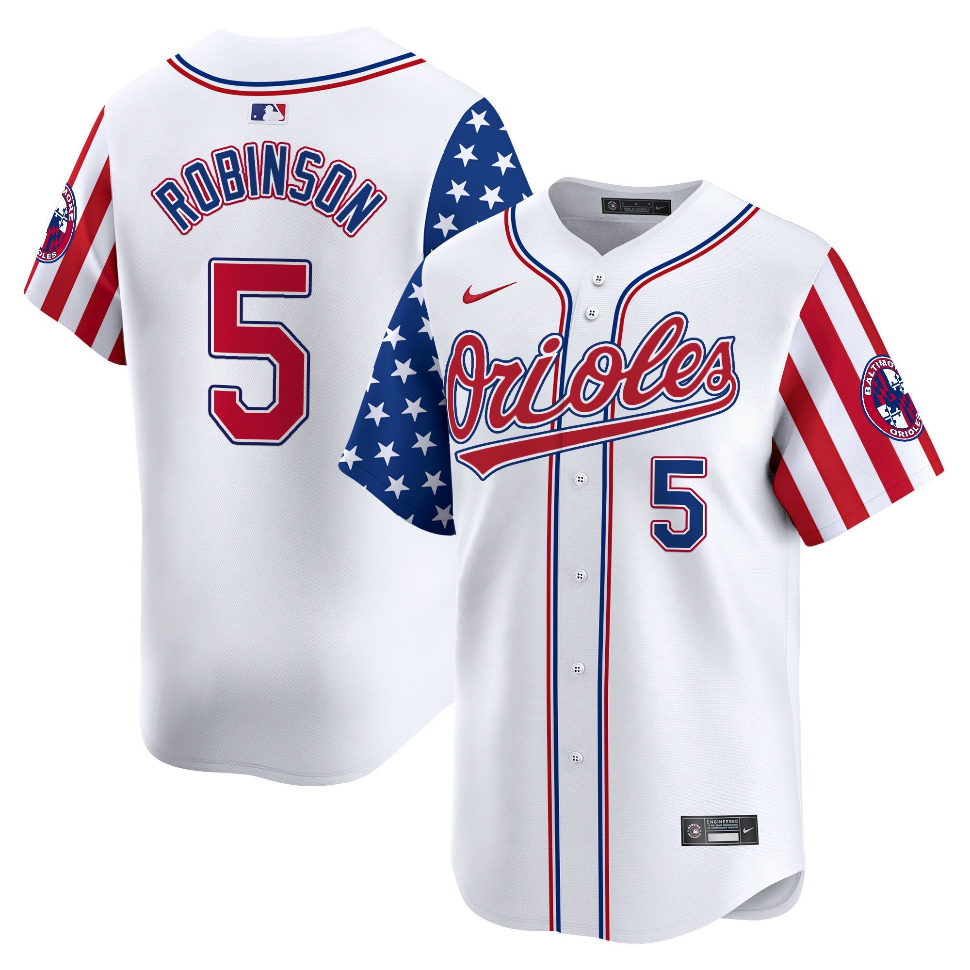 Men’s Baltimore 2025 Independence Day Vapor Premier Limited Jersey