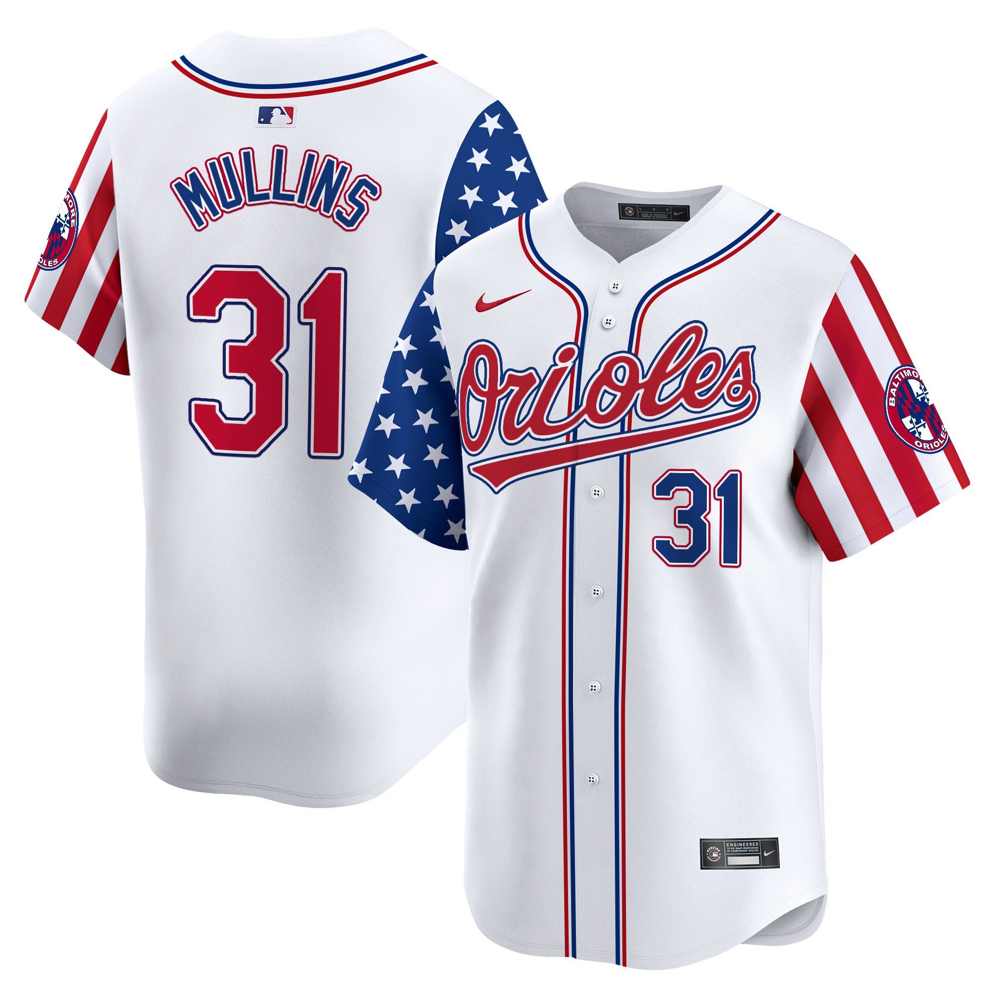 Men’s Baltimore 2025 Independence Day Vapor Premier Limited Jersey