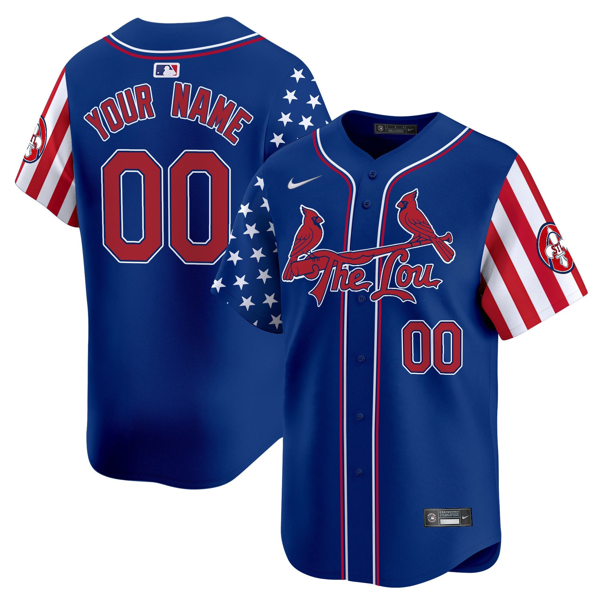 St. Louis 2025 Independence Day Vapor Premier Limited Custom Jersey