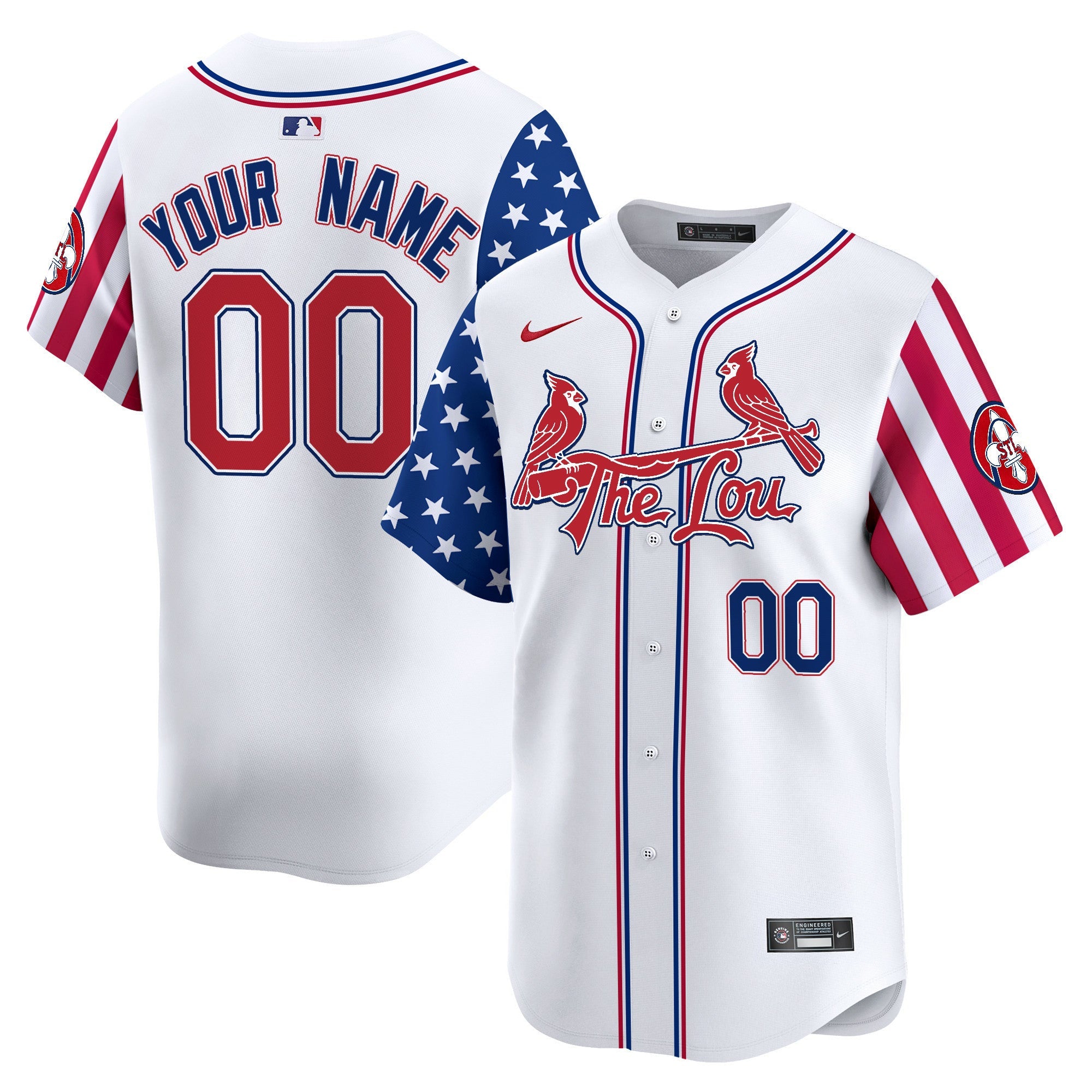 St. Louis 2025 Independence Day Vapor Premier Limited Custom Jersey