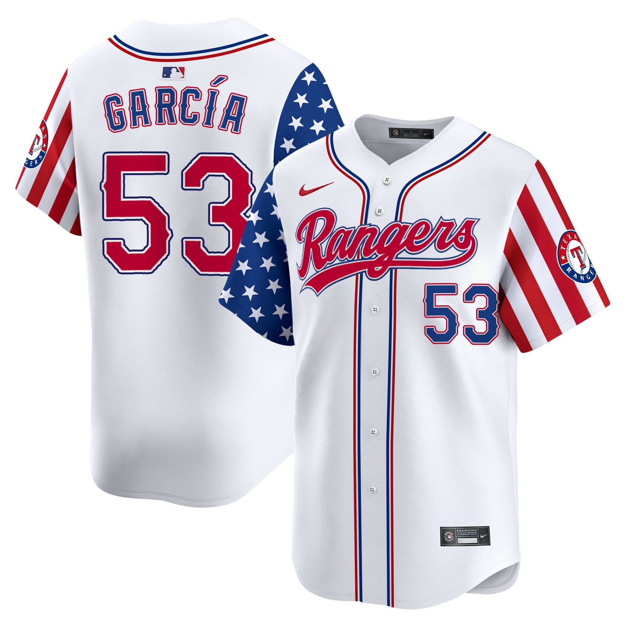 Men’s Texas 2024 Independence Day Vapor Premier Limited Jersey