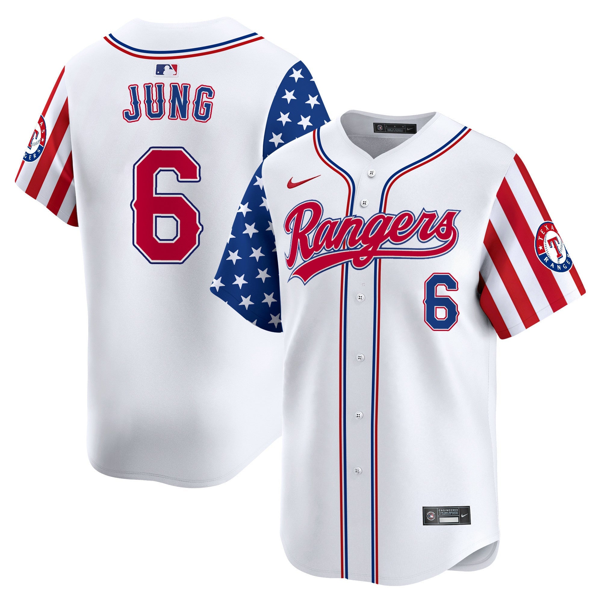 Men’s Texas 2024 Independence Day Vapor Premier Limited Jersey