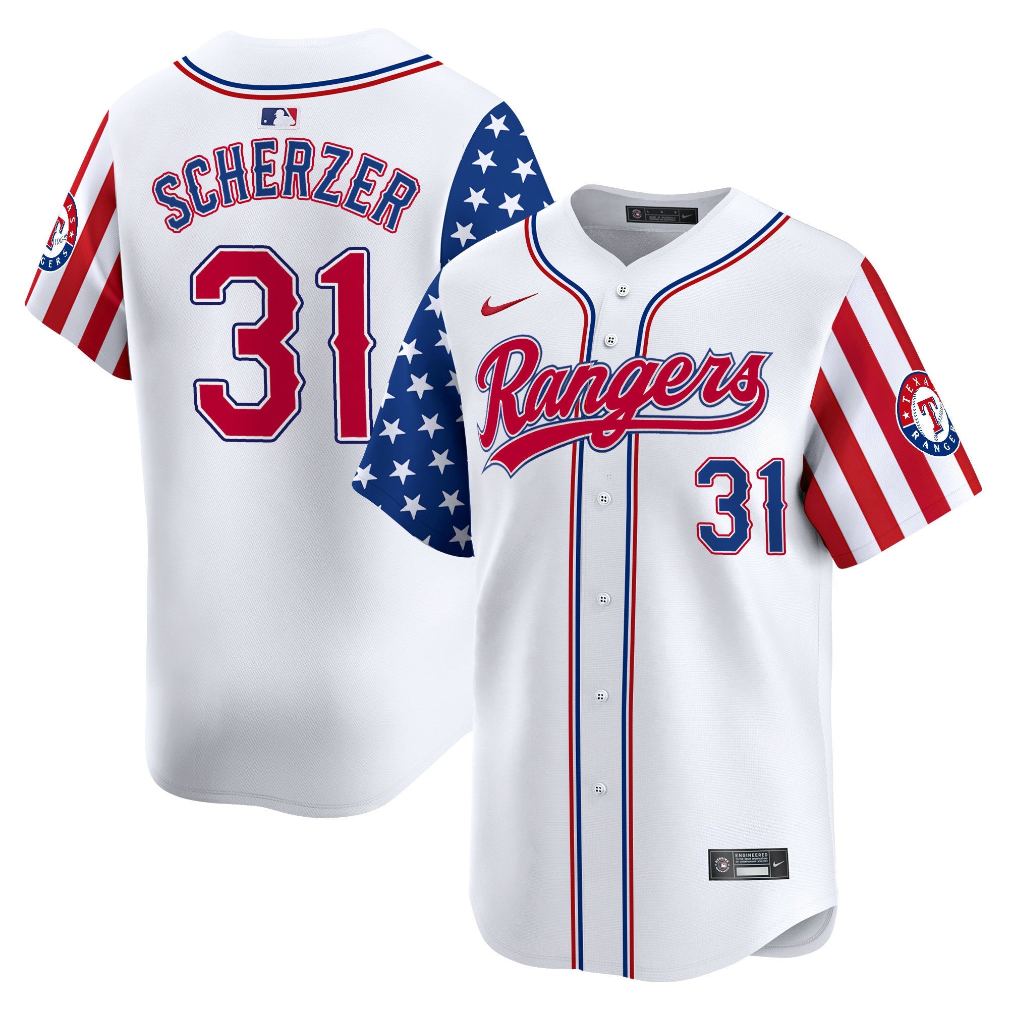 Men’s Texas 2024 Independence Day Vapor Premier Limited Jersey