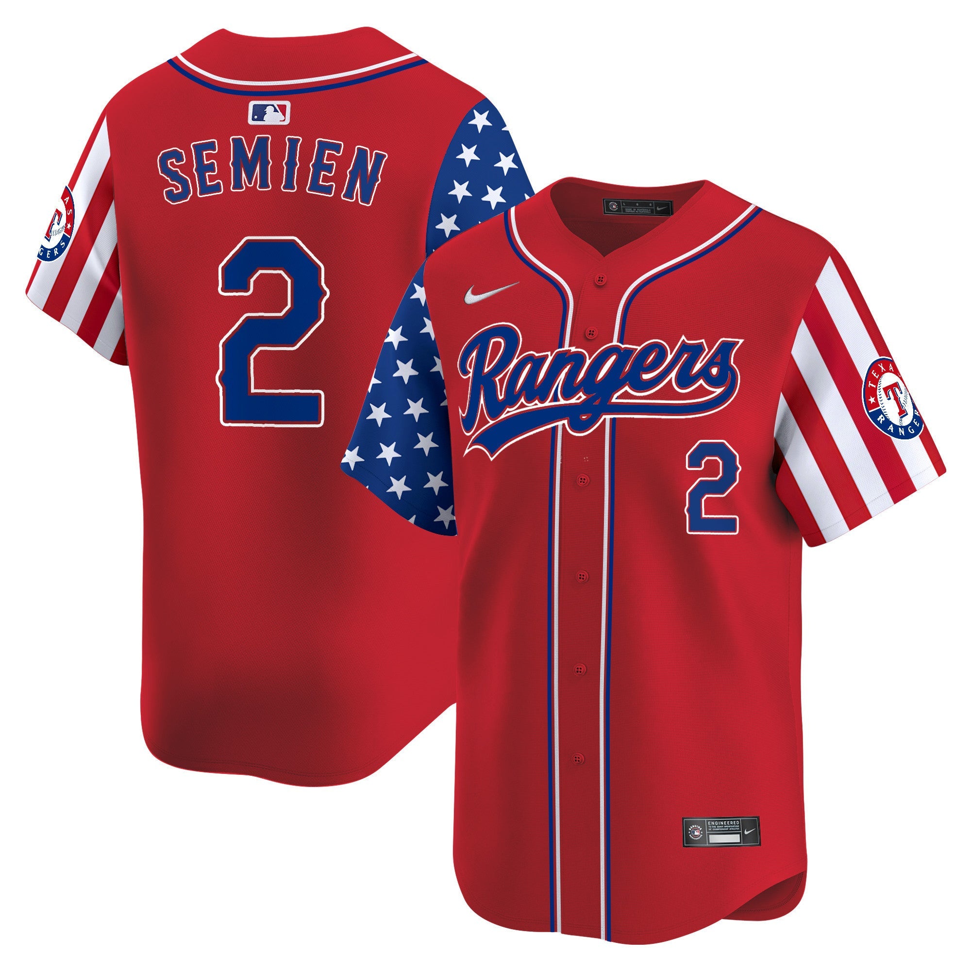 Men’s Texas 2024 Independence Day Vapor Premier Limited Jersey