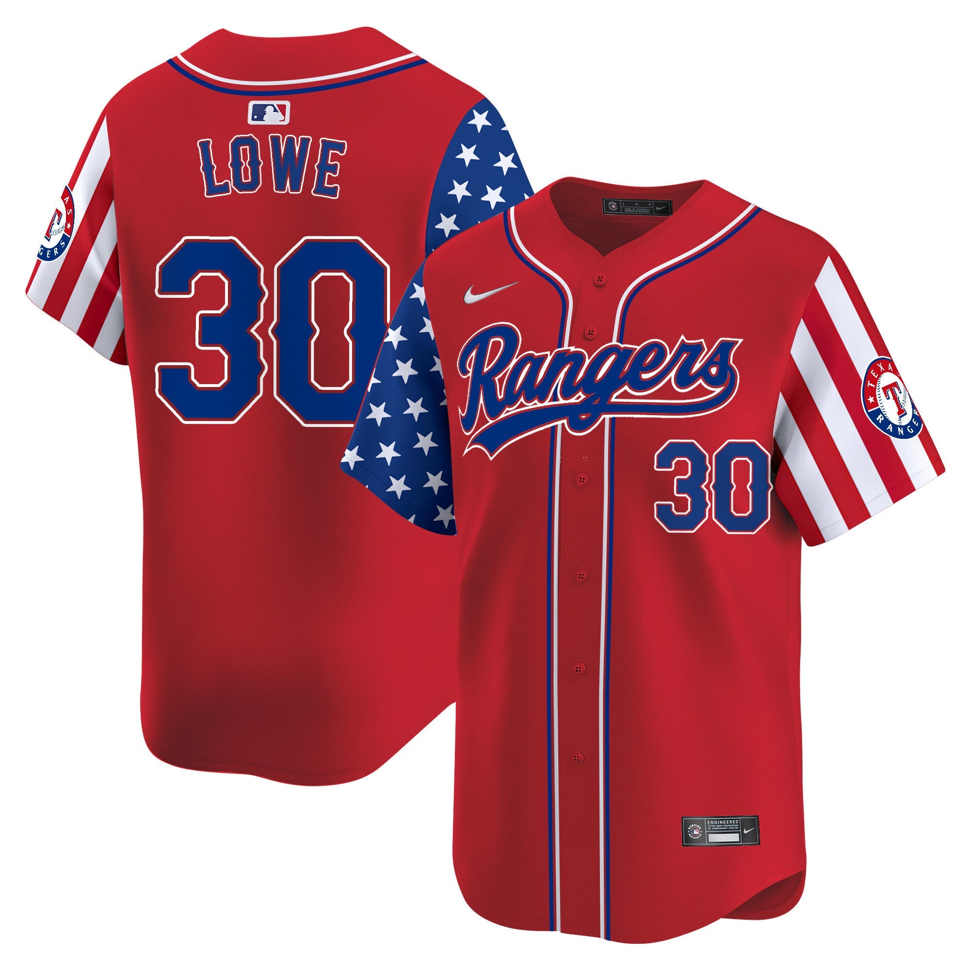 Men’s Texas 2024 Independence Day Vapor Premier Limited Jersey