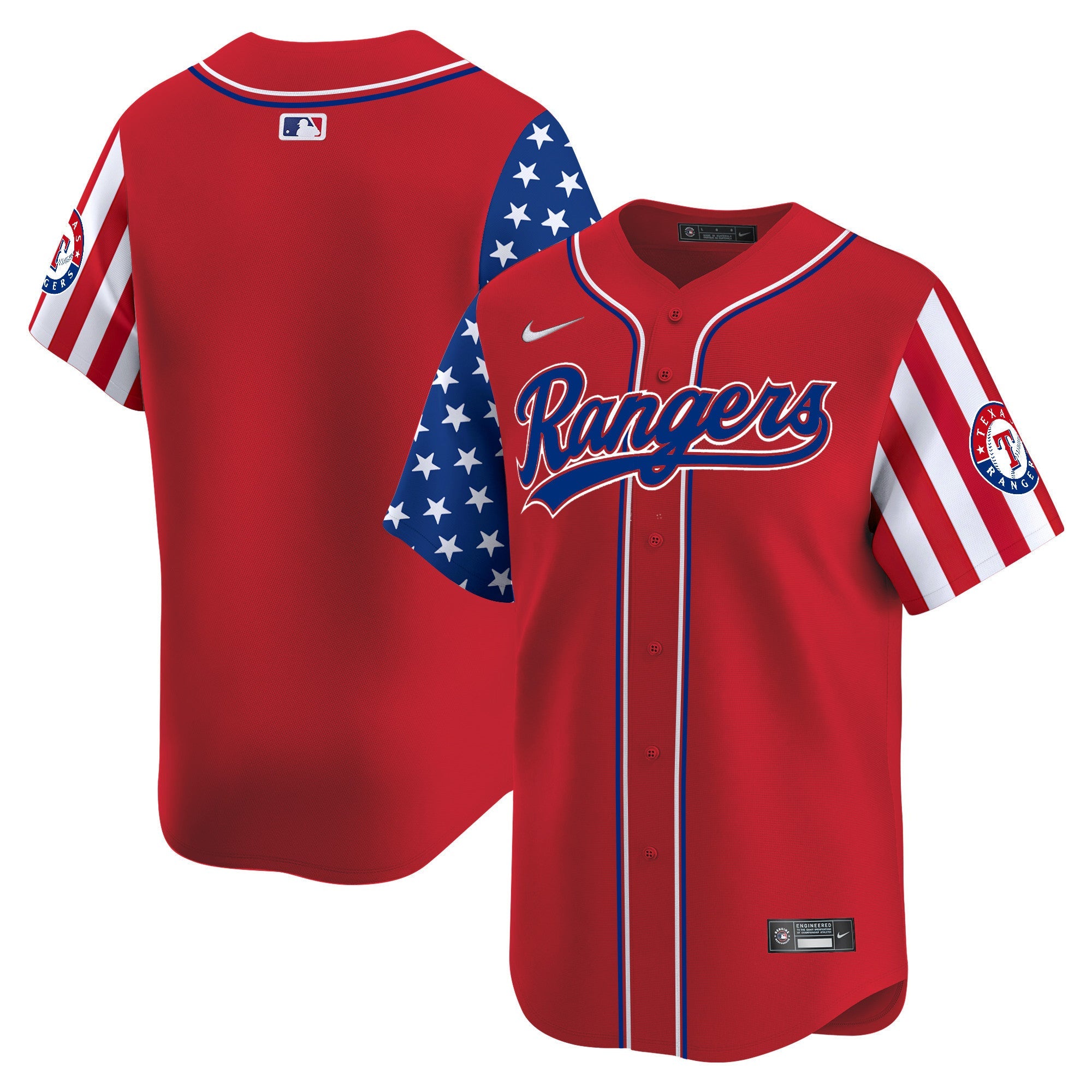 Men’s Texas 2024 Independence Day Vapor Premier Limited Jersey