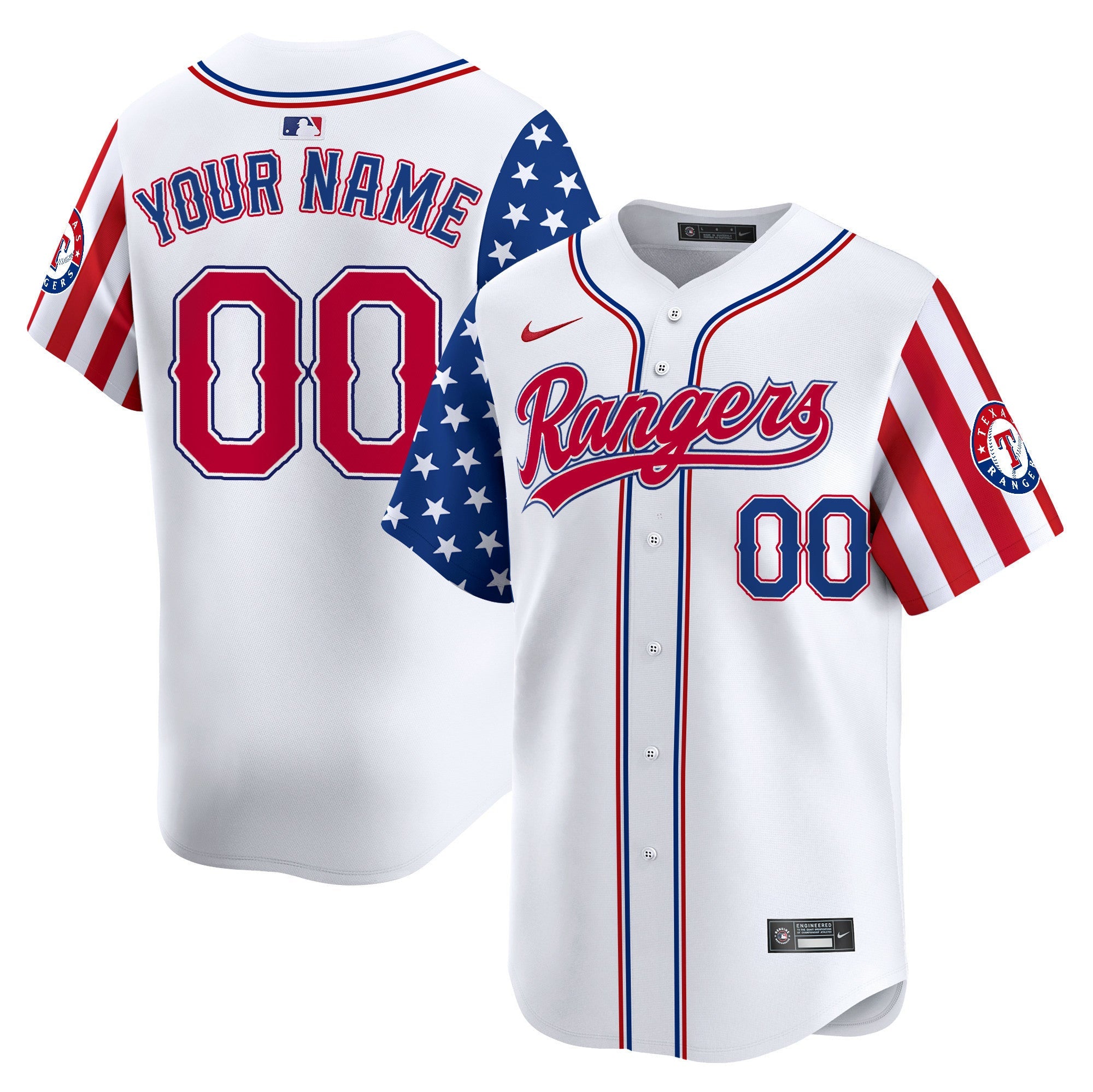 Texas 2024 Independence Day Vapor Premier Limited Custom Jersey