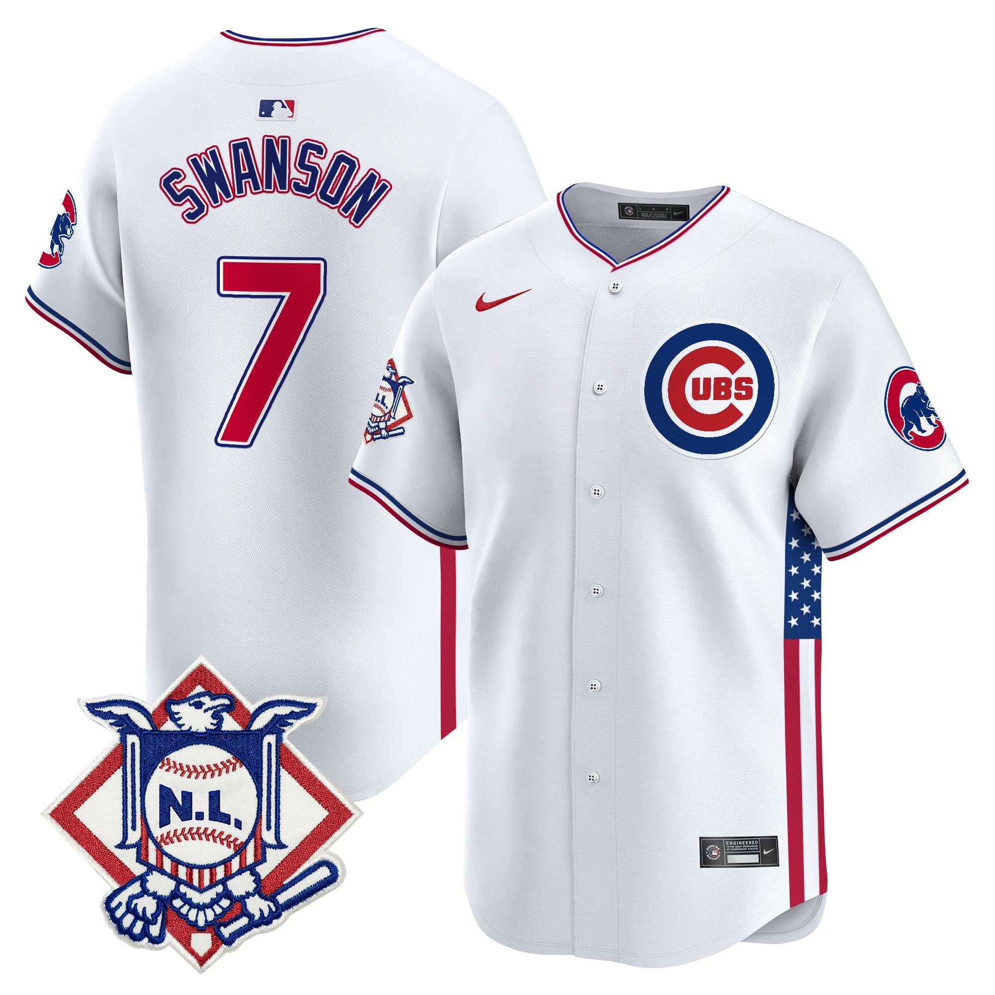 Men’s Chicago 2024 Fourth of July Vapor Premier Limited Jersey V3