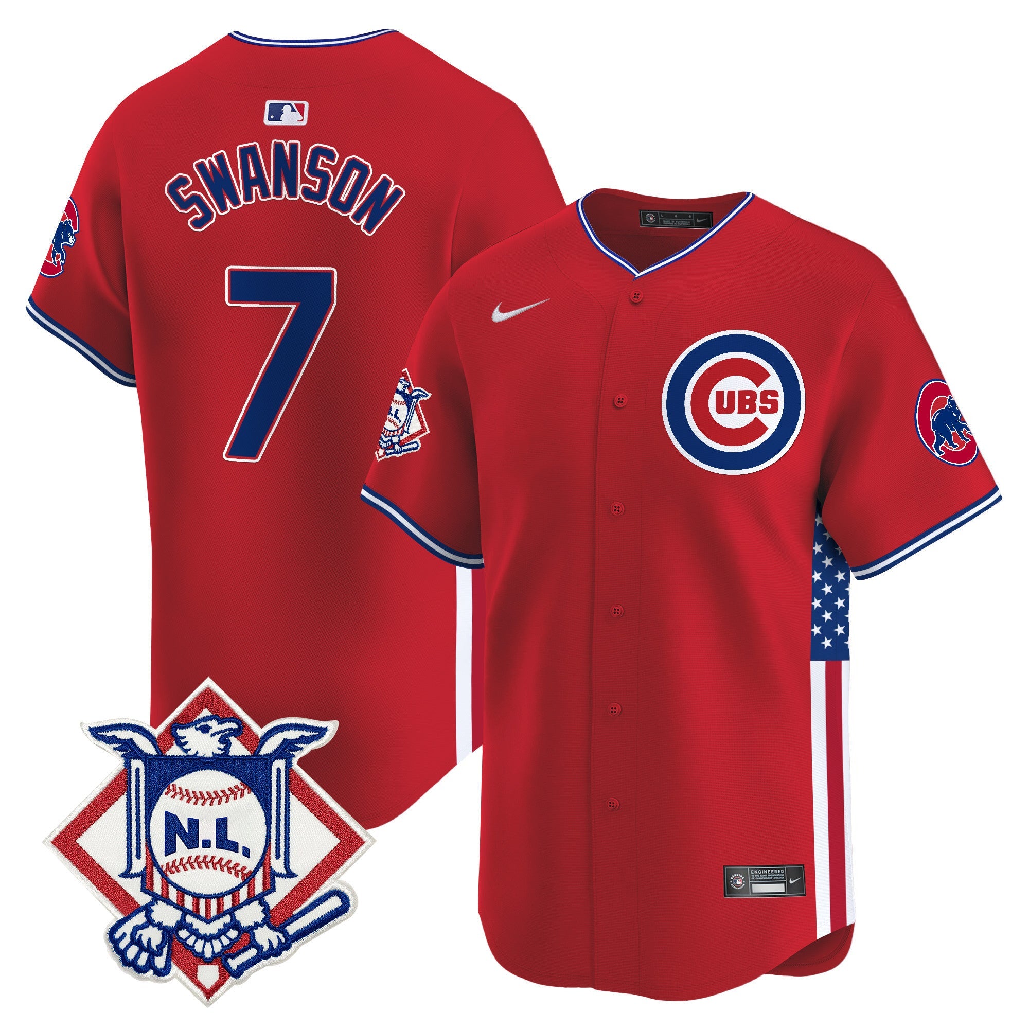 Men’s Chicago 2024 Fourth of July Vapor Premier Limited Jersey V3
