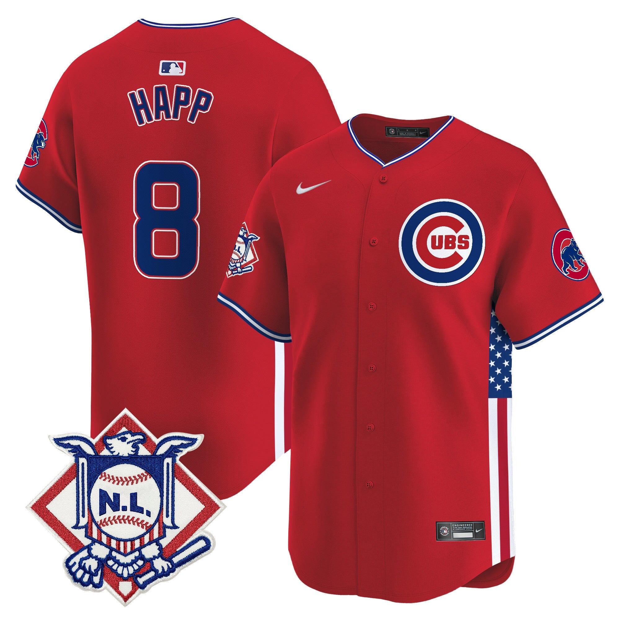 Men’s Chicago 2024 Fourth of July Vapor Premier Limited Jersey V3