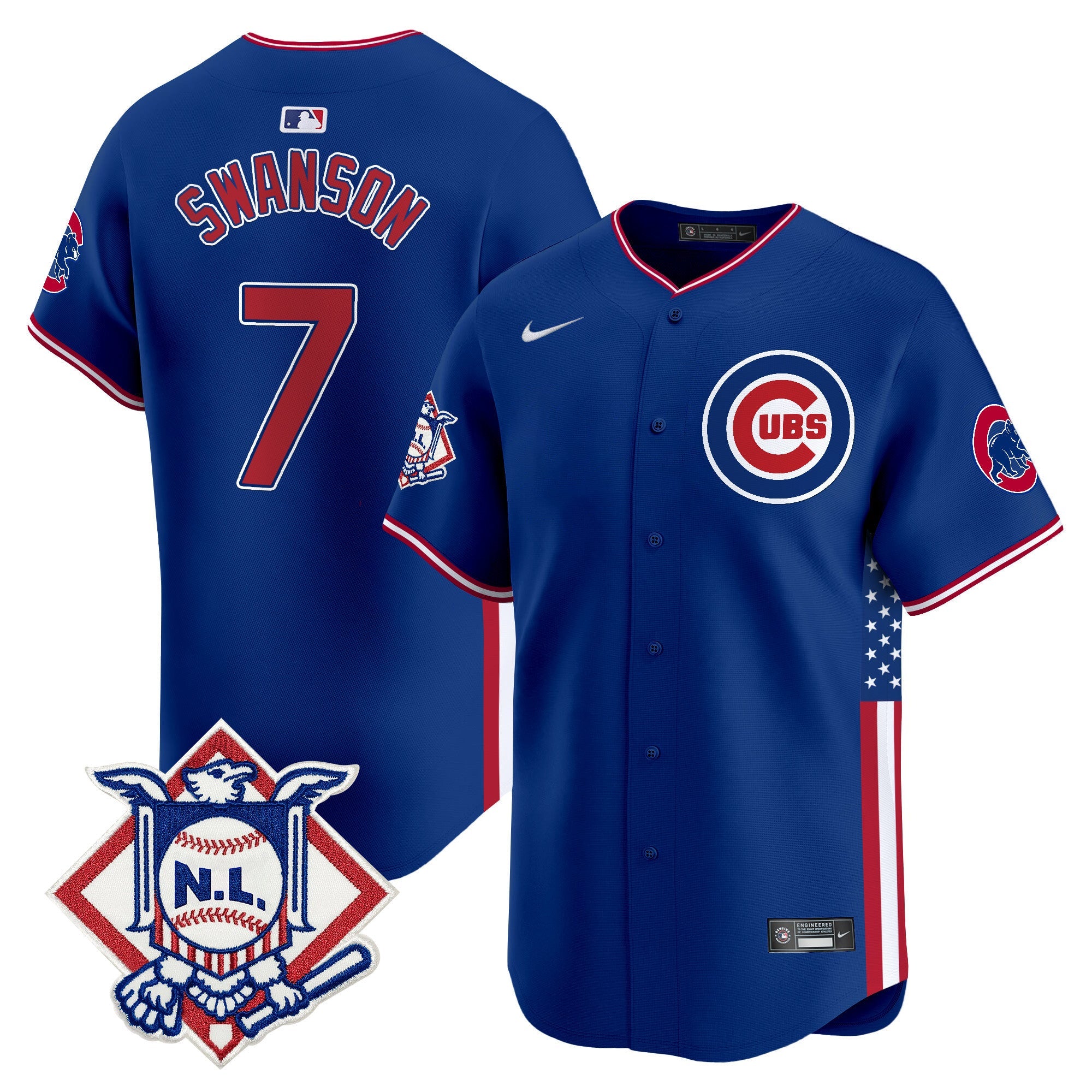 Men’s Chicago 2024 Fourth of July Vapor Premier Limited Jersey V3