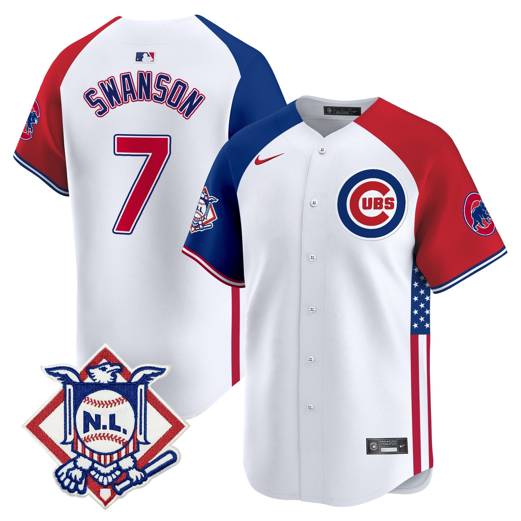 Men’s Chicago 2024 Fourth of July Vapor Premier Limited Jersey V3
