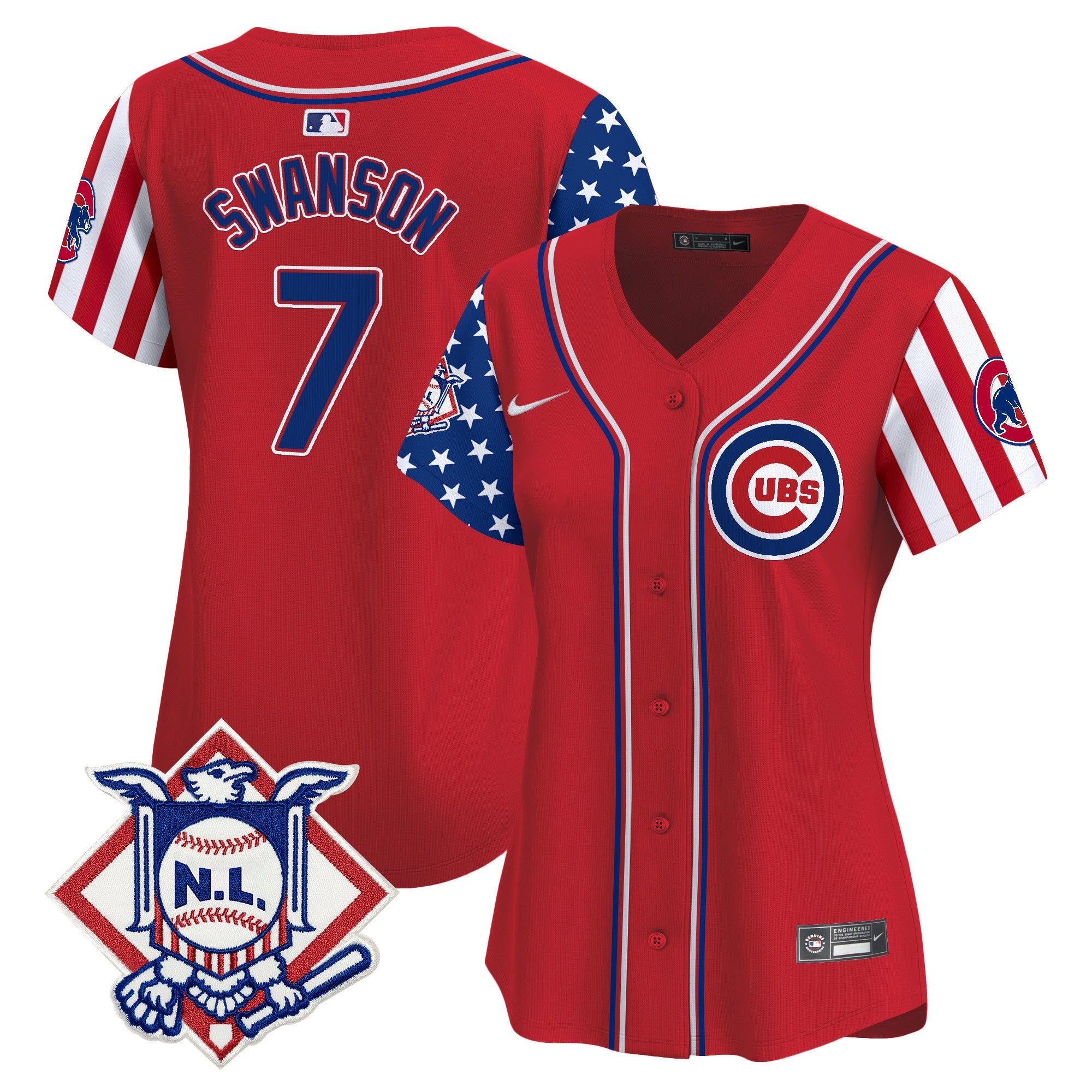Women’s Chicago 2024 Fourth of July Vapor Premier Limited Jersey V2