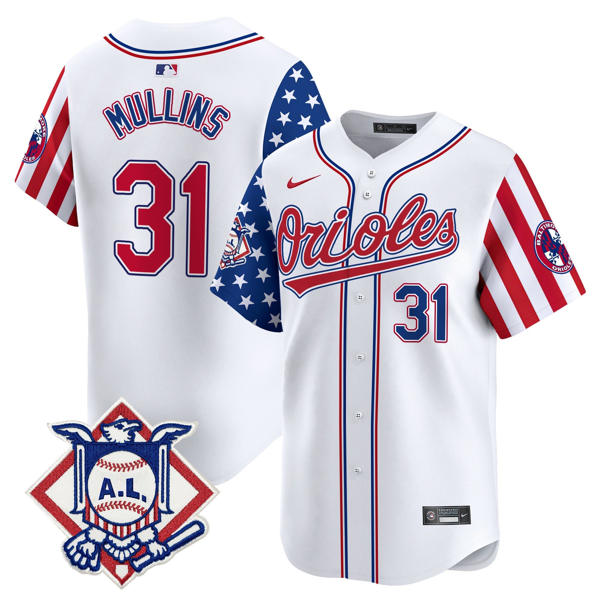 Men’s Baltimore 2024 Fourth of July Vapor Premier Limited Jersey
