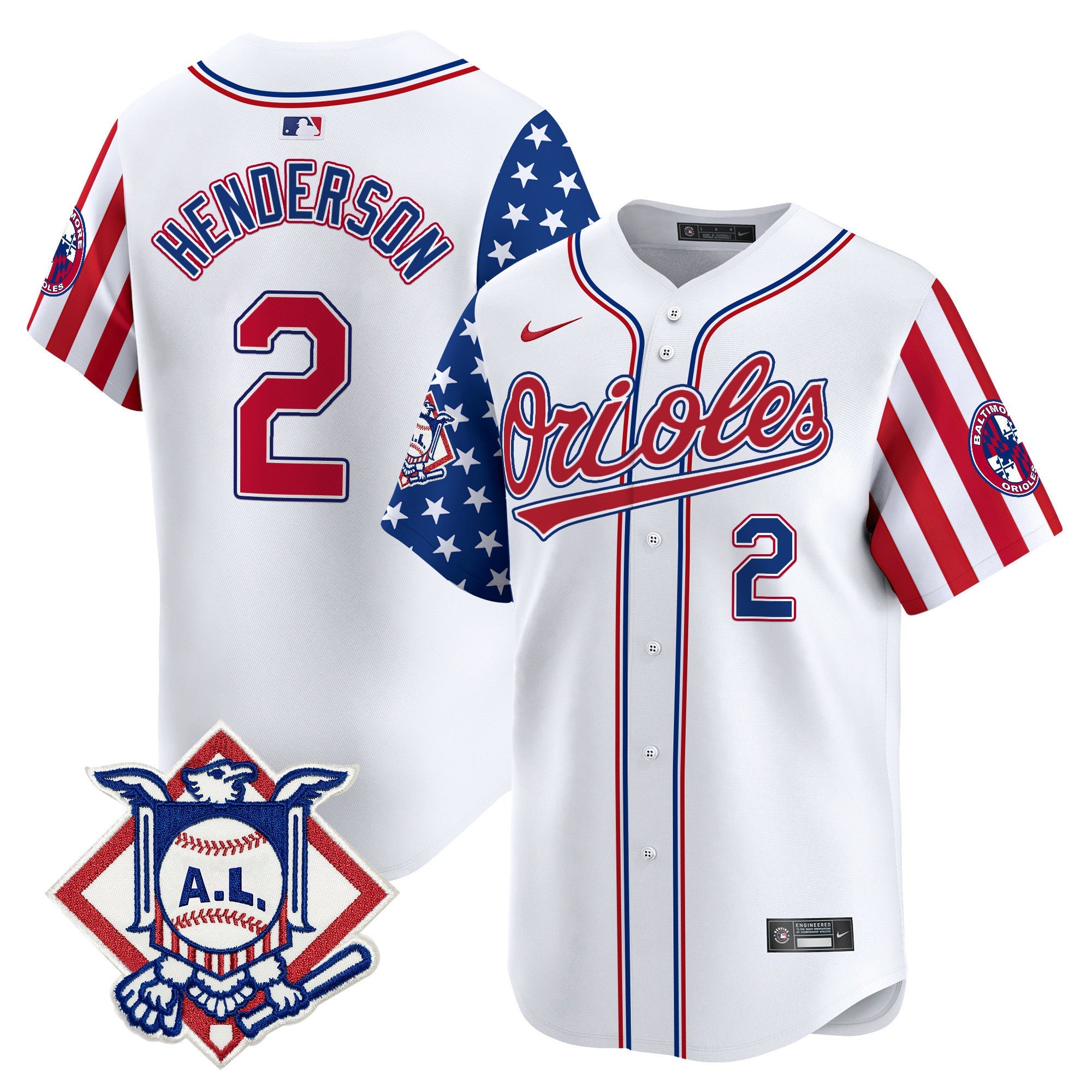 Men’s Baltimore 2024 Fourth of July Vapor Premier Limited Jersey