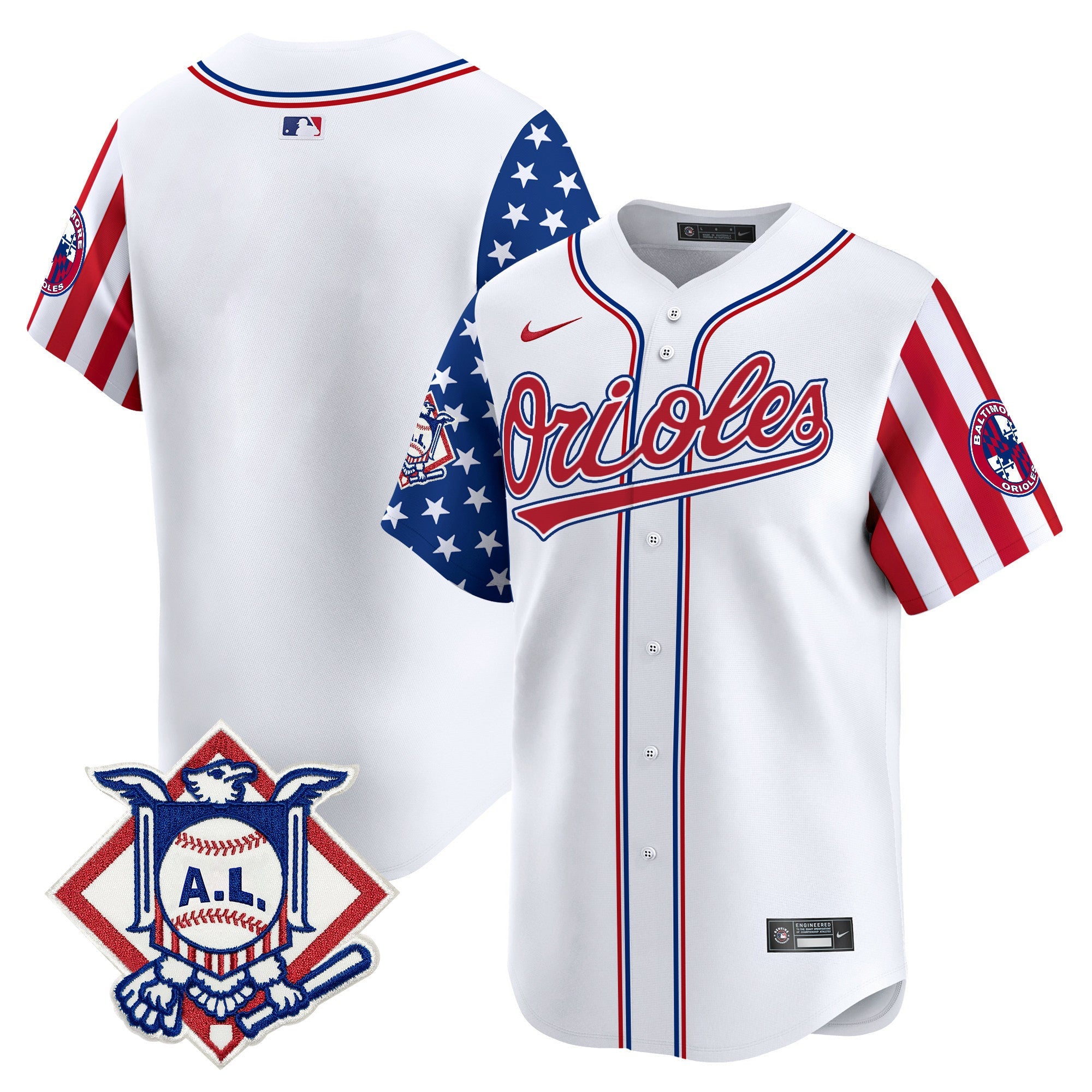 Men’s Baltimore 2024 Fourth of July Vapor Premier Limited Jersey