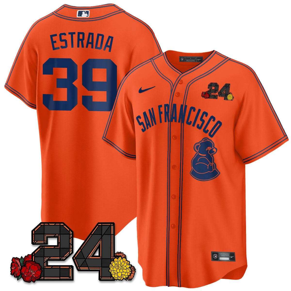 Men’s San Francisco 2024 Willie Mays Patch Vapor Premier Limited Jersey V2