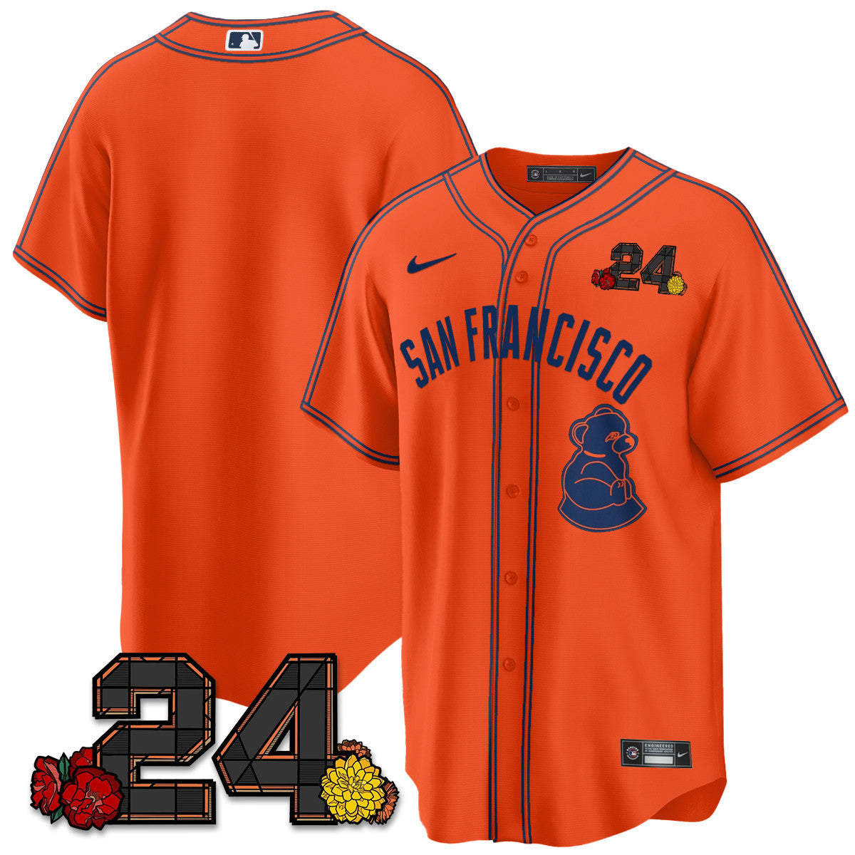 Men’s San Francisco 2024 Willie Mays Patch Vapor Premier Limited Jersey V2