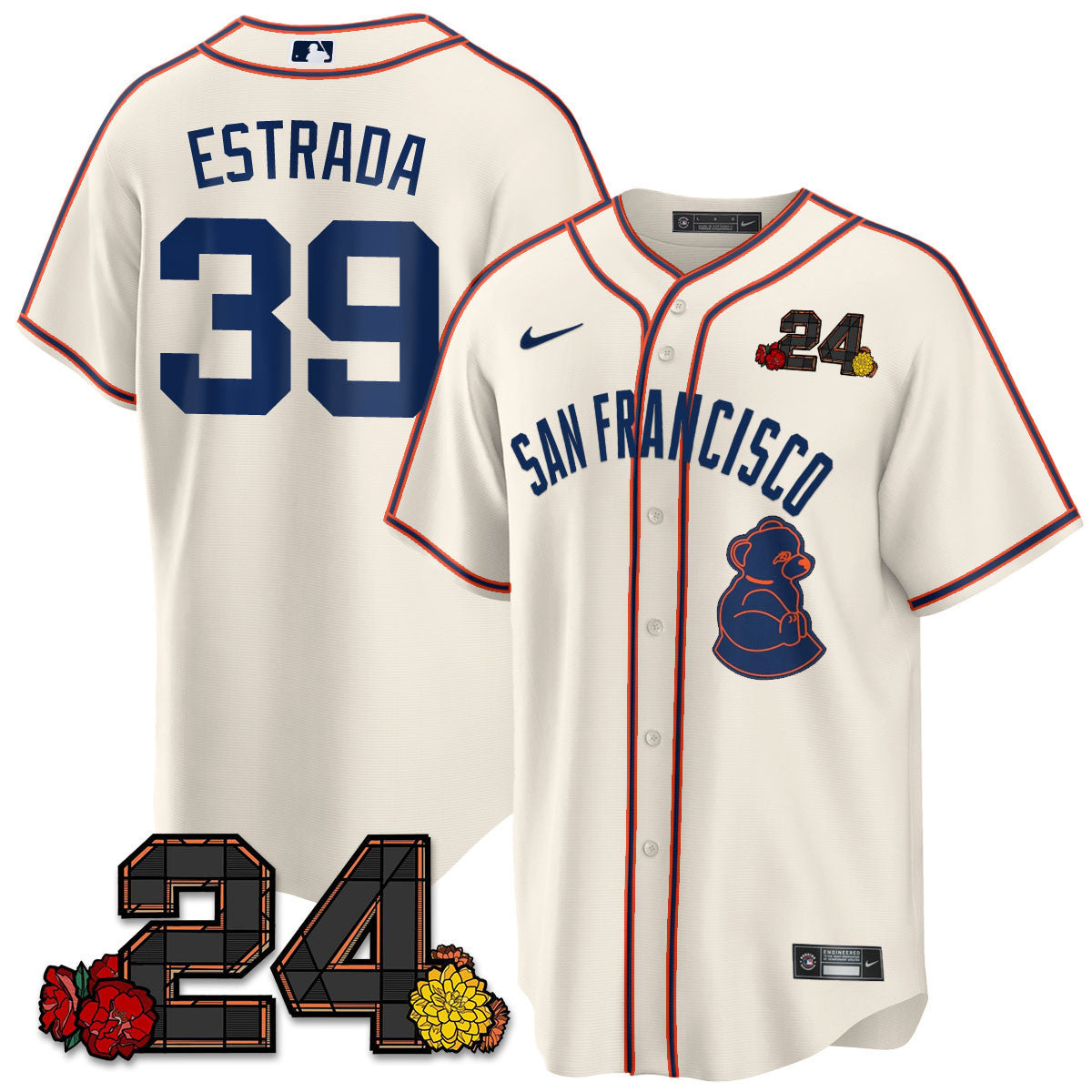 Men’s San Francisco 2024 Willie Mays Patch Vapor Premier Limited Jersey V2