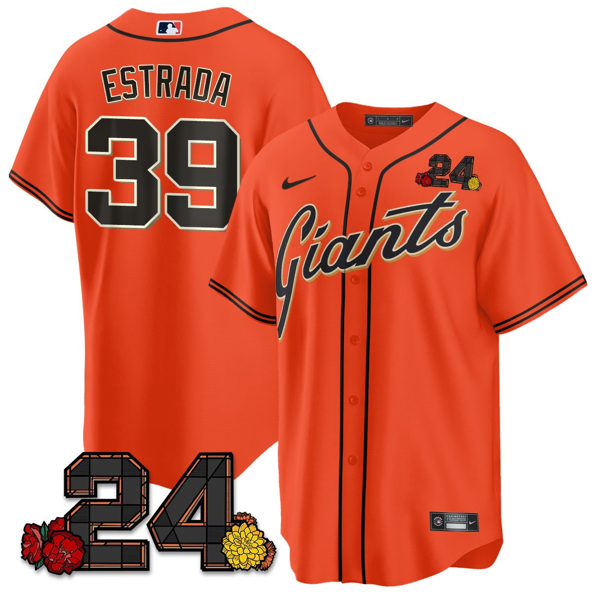 Men’s San Francisco 2024 Willie Mays Patch Vapor Premier Limited Jersey V2