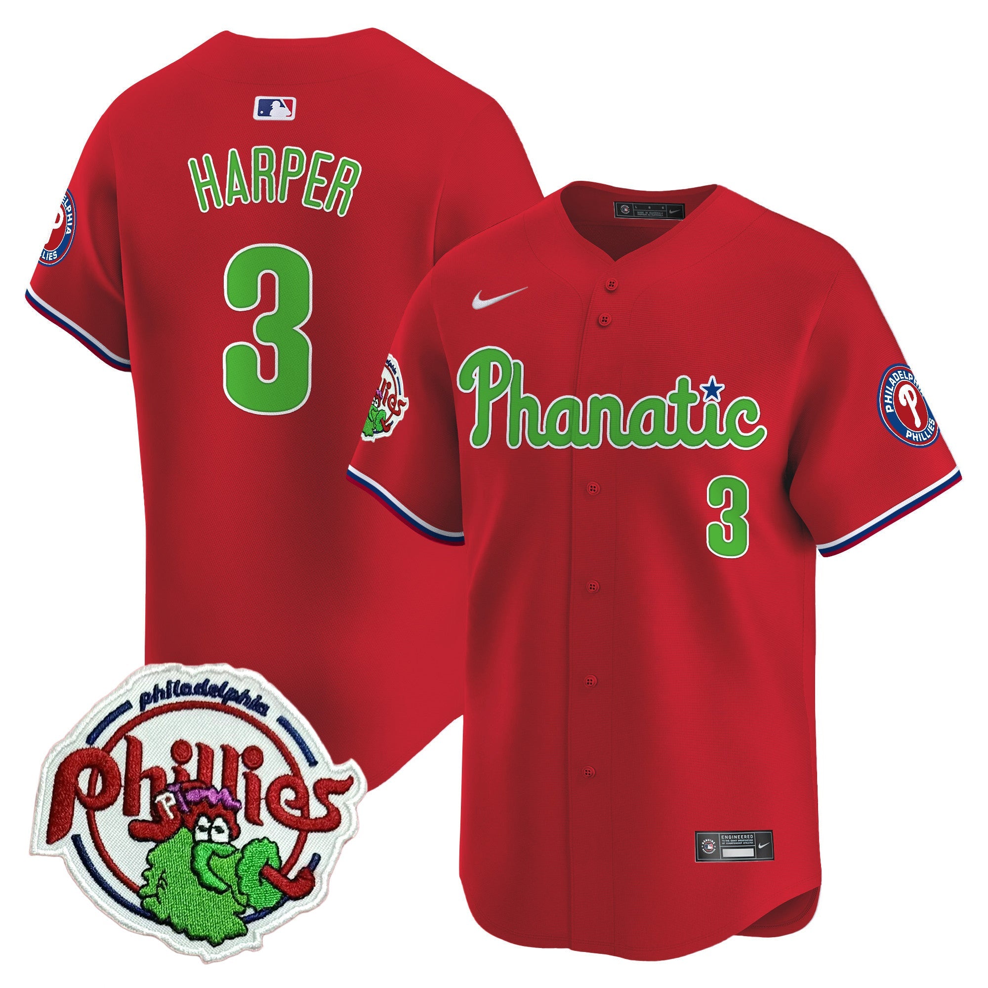 Men’s Phanatic Patch Vapor Premier Limited Jersey