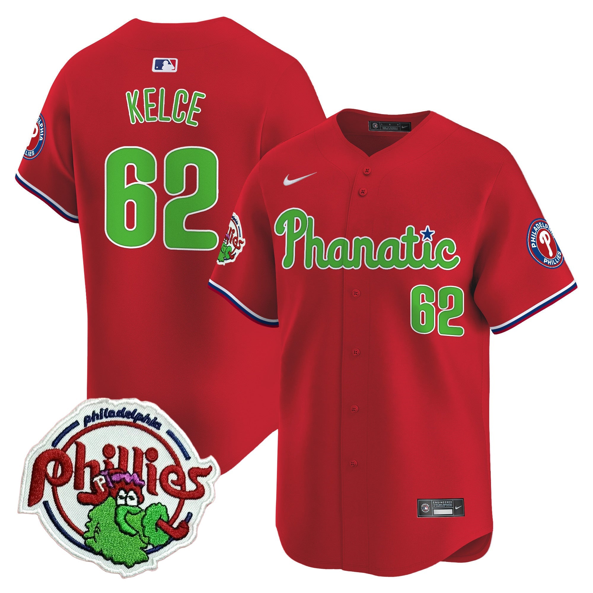 Youth’s Phanatic Patch Vapor Premier Limited Jersey