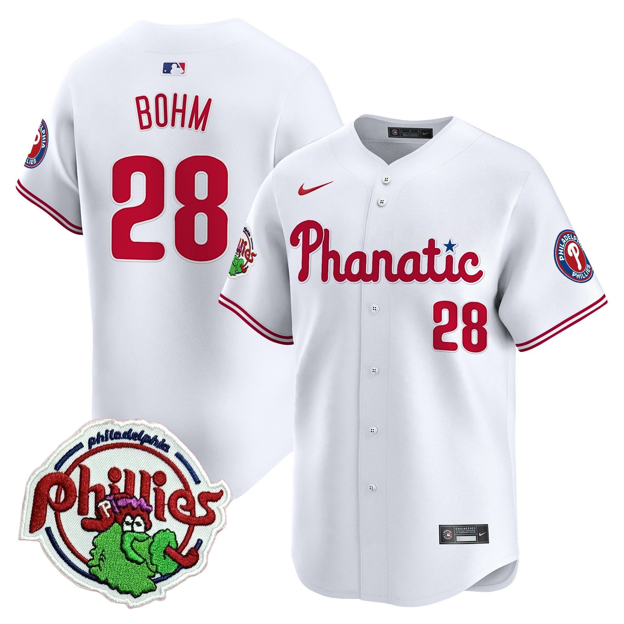 Youth’s Phanatic Patch Vapor Premier Limited Jersey