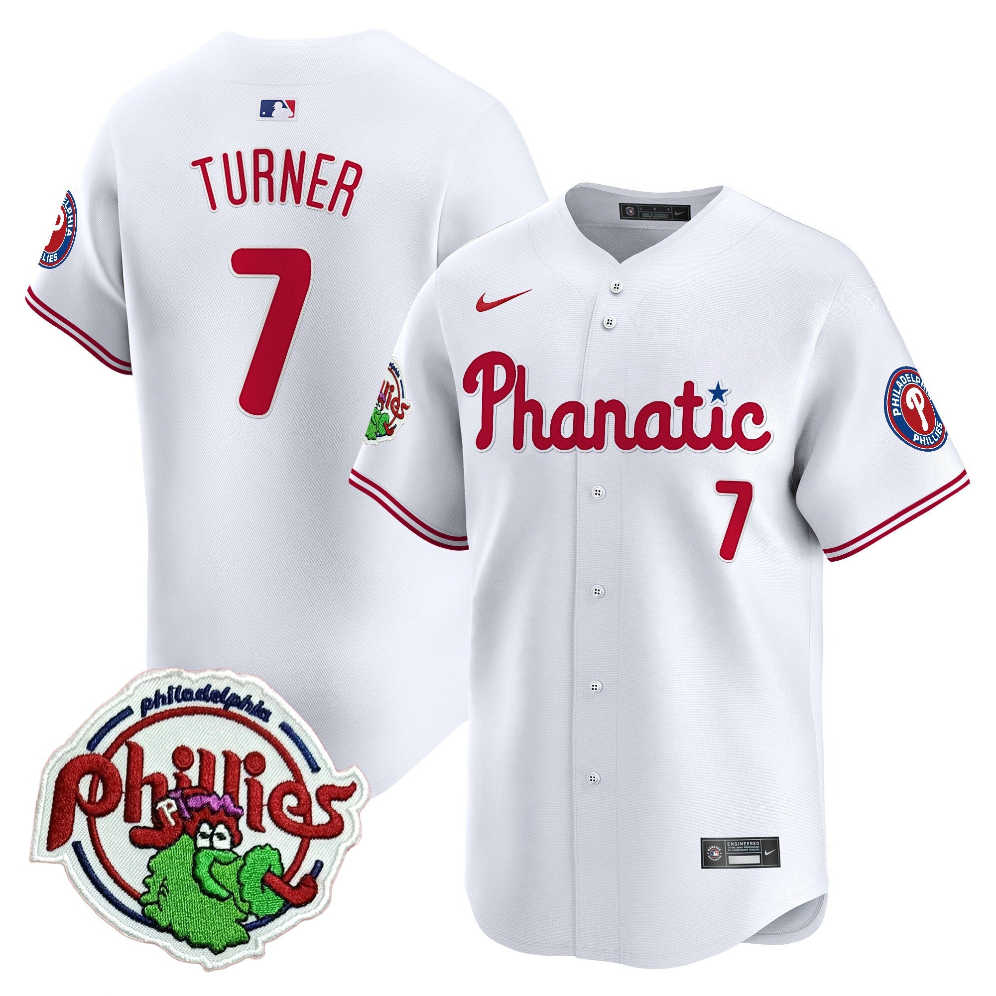 Youth’s Phanatic Patch Vapor Premier Limited Jersey