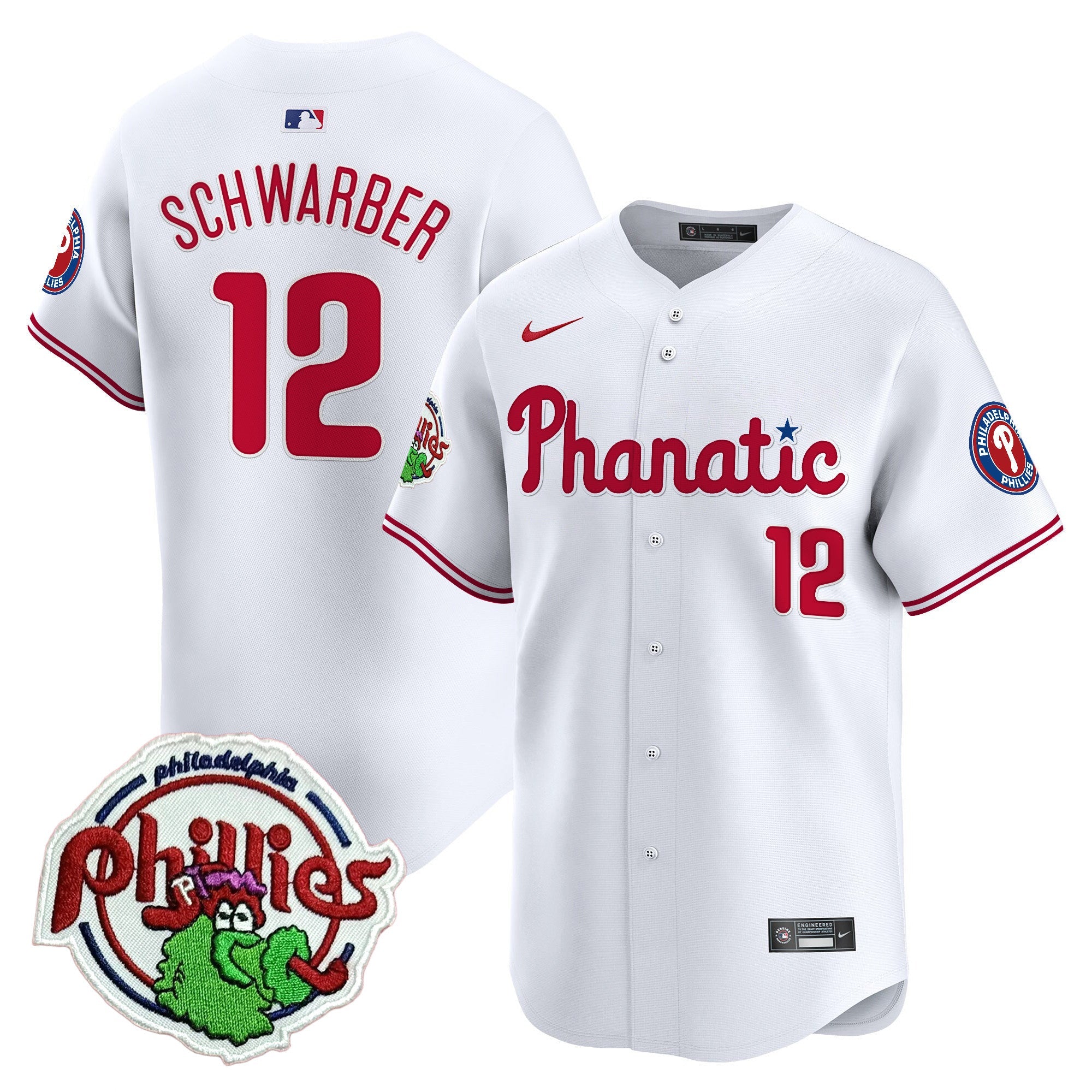 Youth’s Phanatic Patch Vapor Premier Limited Jersey