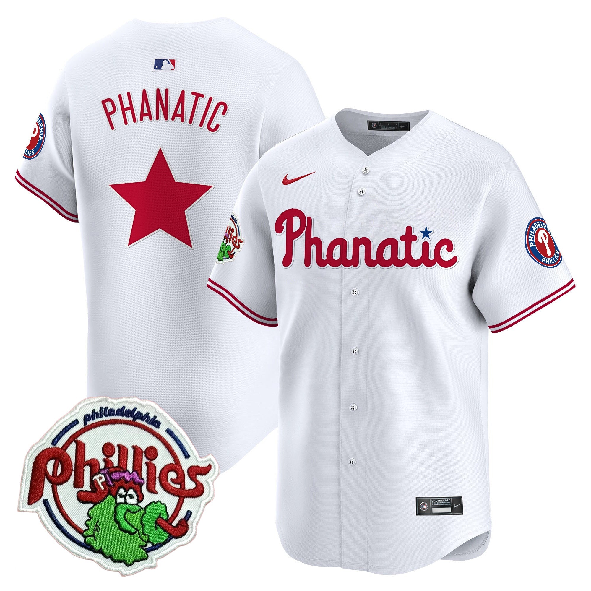 Youth’s Phanatic Patch Vapor Premier Limited Jersey