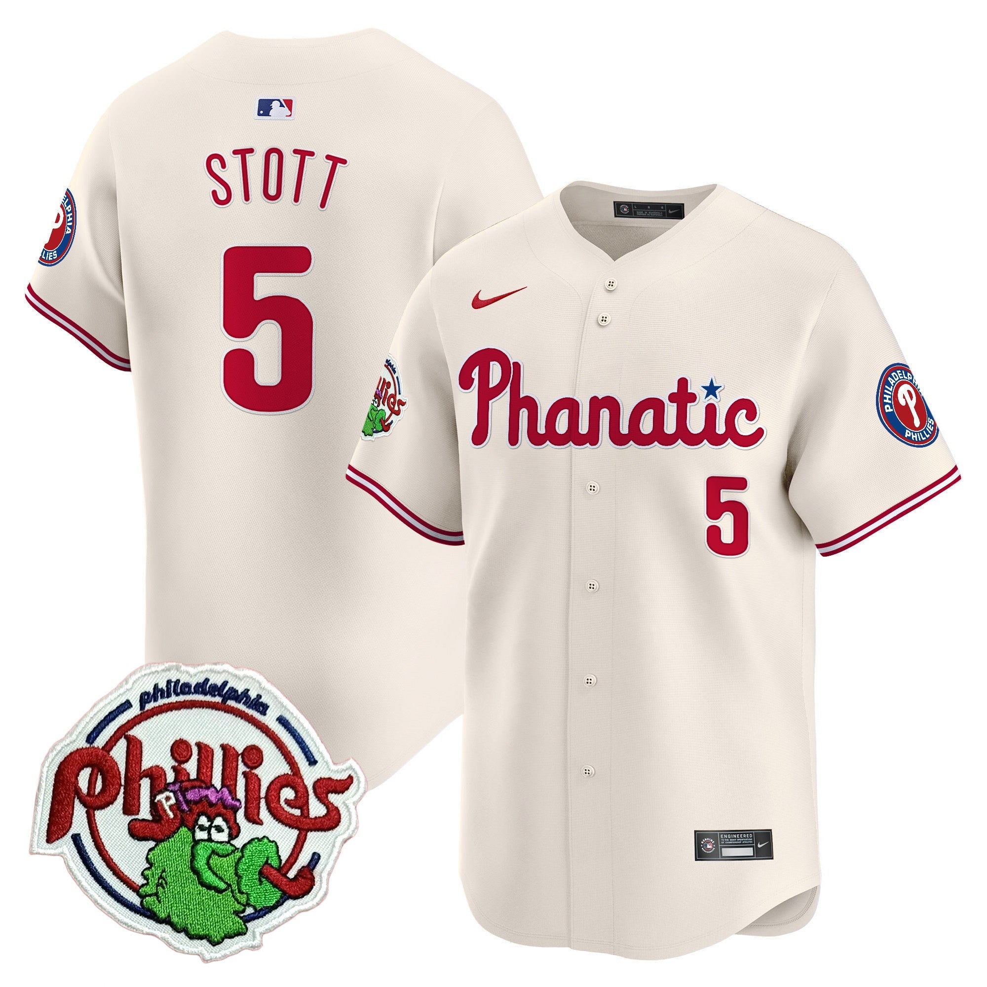 Youth’s Phanatic Patch Vapor Premier Limited Jersey