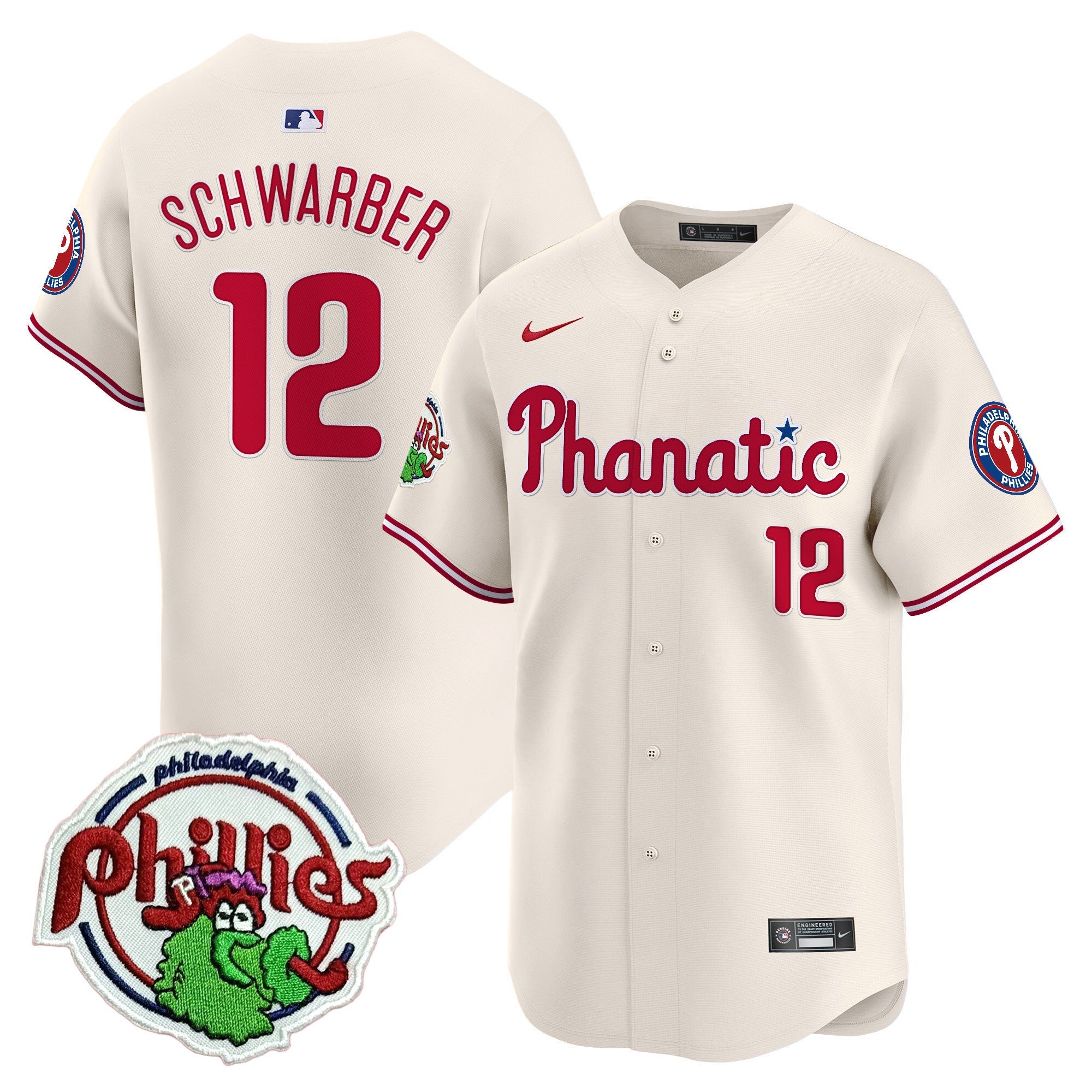 Youth’s Phanatic Patch Vapor Premier Limited Jersey