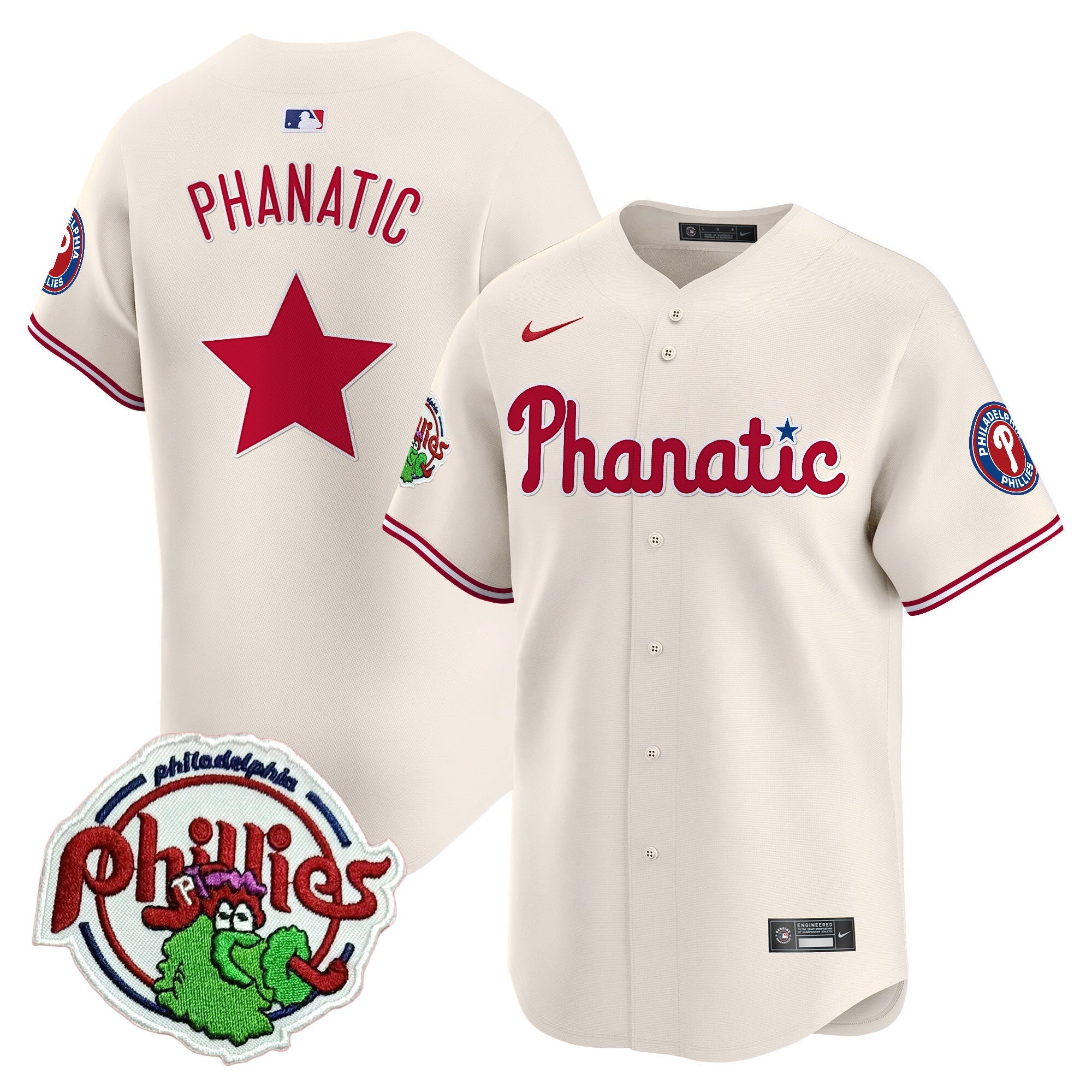Youth’s Phanatic Patch Vapor Premier Limited Jersey
