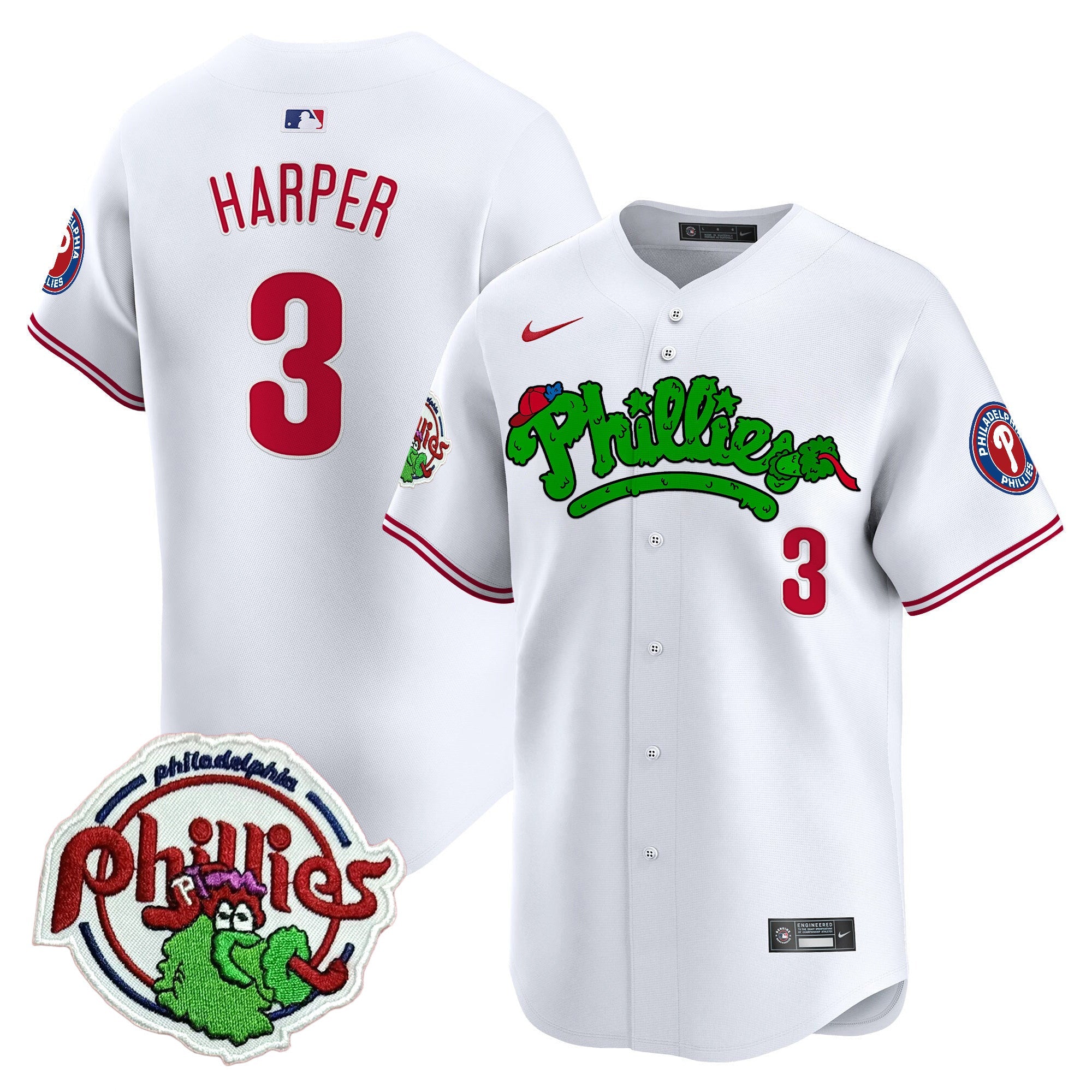 Youth’s Phanatic Patch Vapor Premier Limited Jersey V2