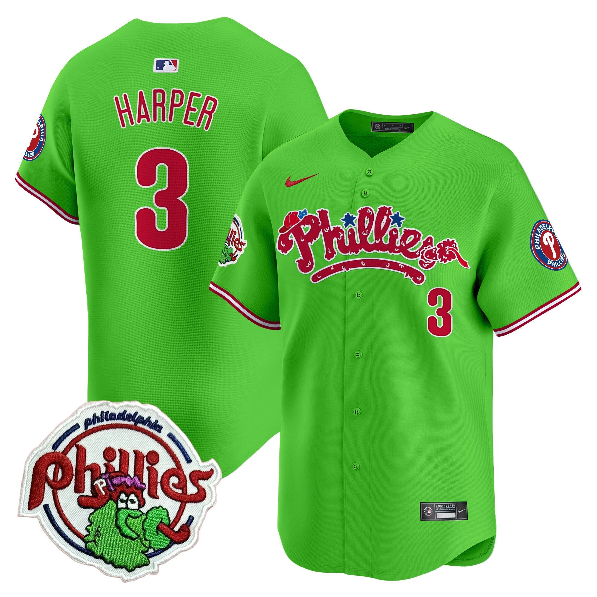Youth’s Phanatic Patch Vapor Premier Limited Jersey V2