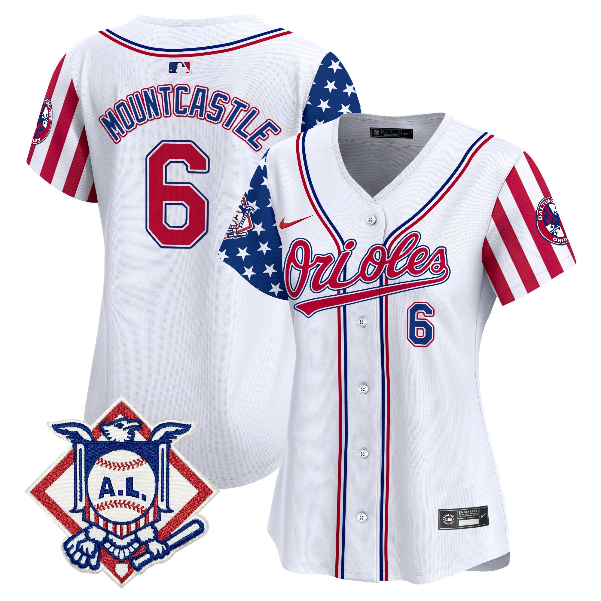 Women’s Baltimore 2024 Fourth of July Vapor Premier Limited Jersey