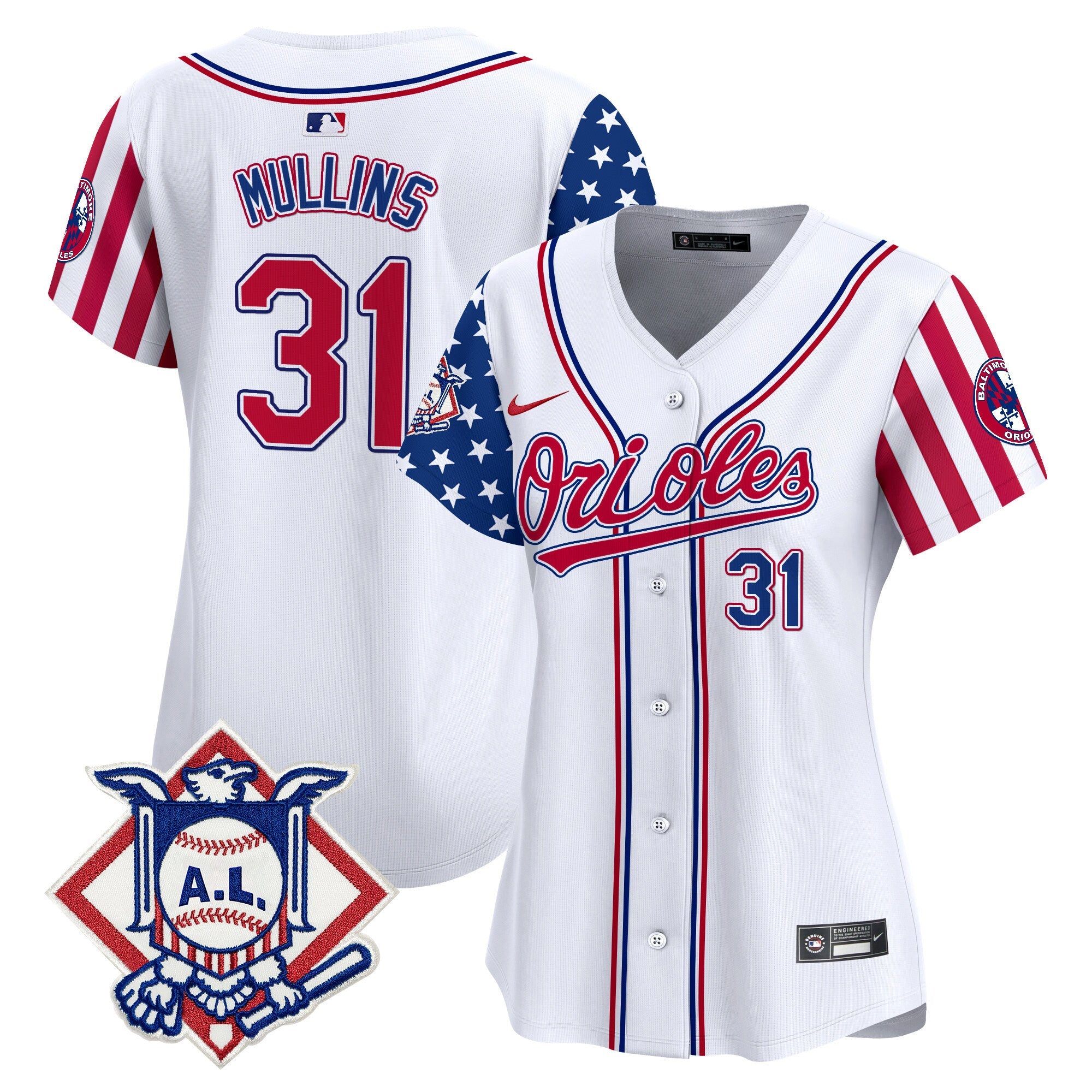 Women’s Baltimore 2024 Fourth of July Vapor Premier Limited Jersey